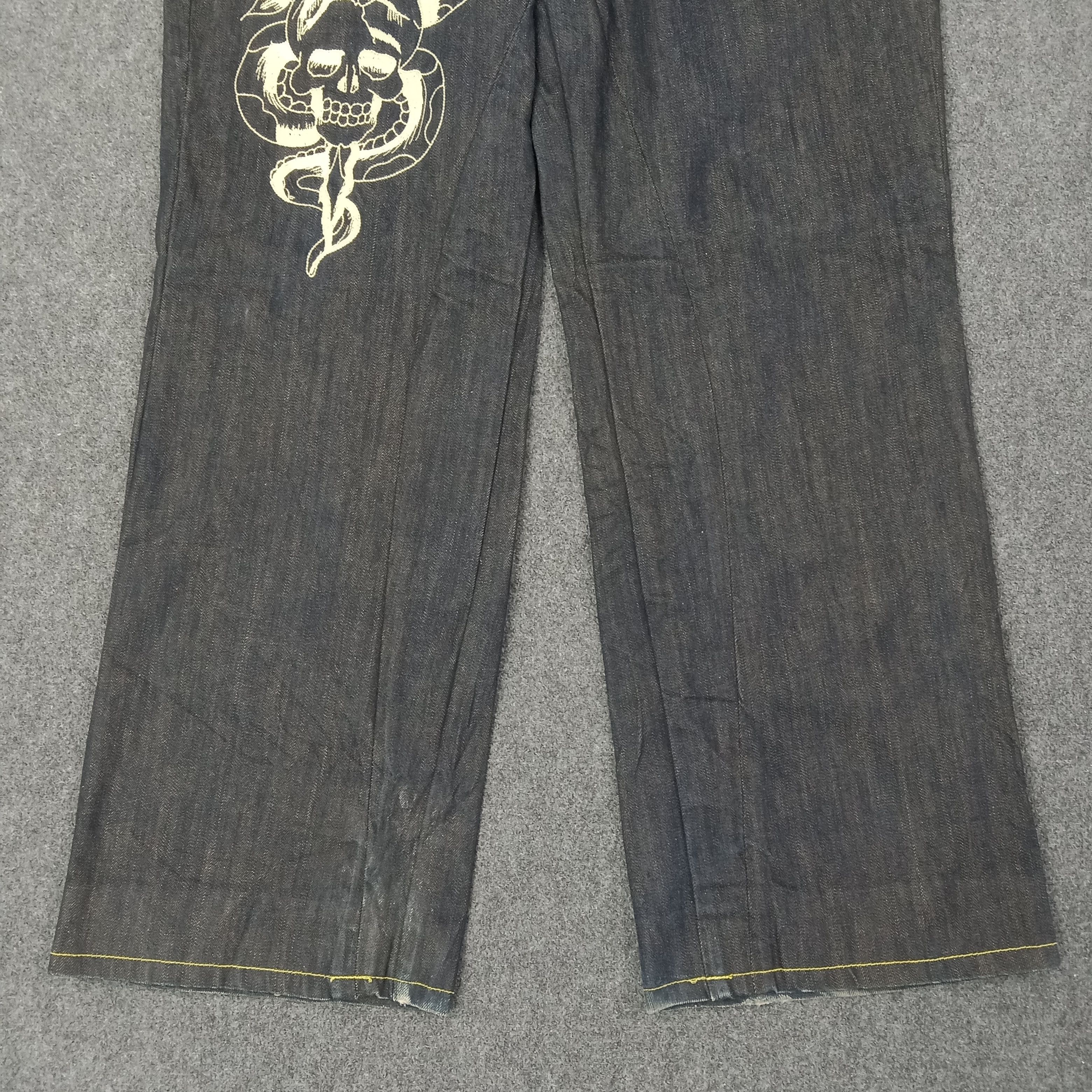 Ed Hardy Ed Hardy by Christian Audigier American Denim Jeans C258N15 Size US 38 / EU 54 - 5 Thumbnail