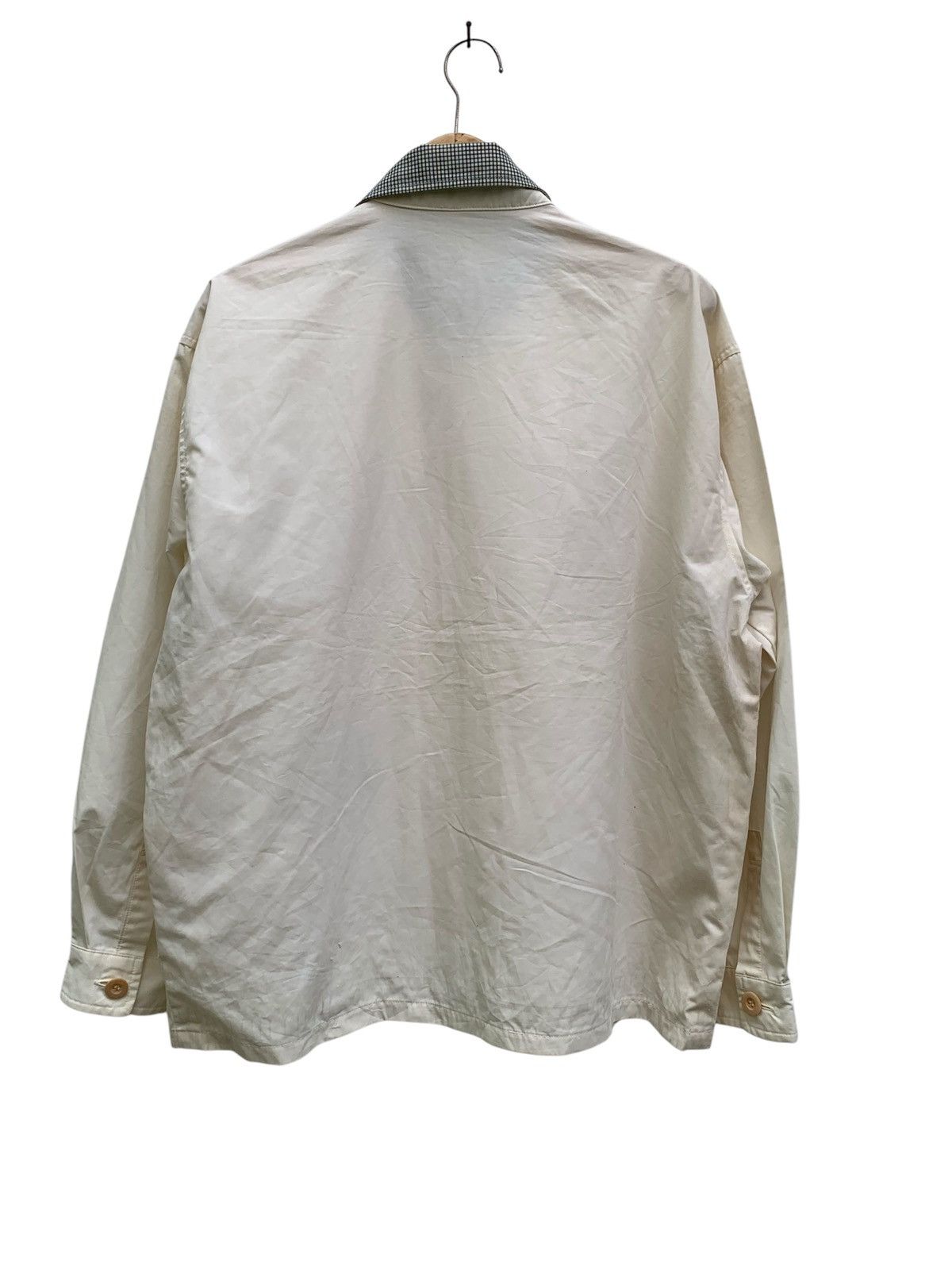 Yves Saint Laurent Vintage ysl pour homme plaid collar jacket Size US L / EU 52-54 / 3 - 3 Thumbnail