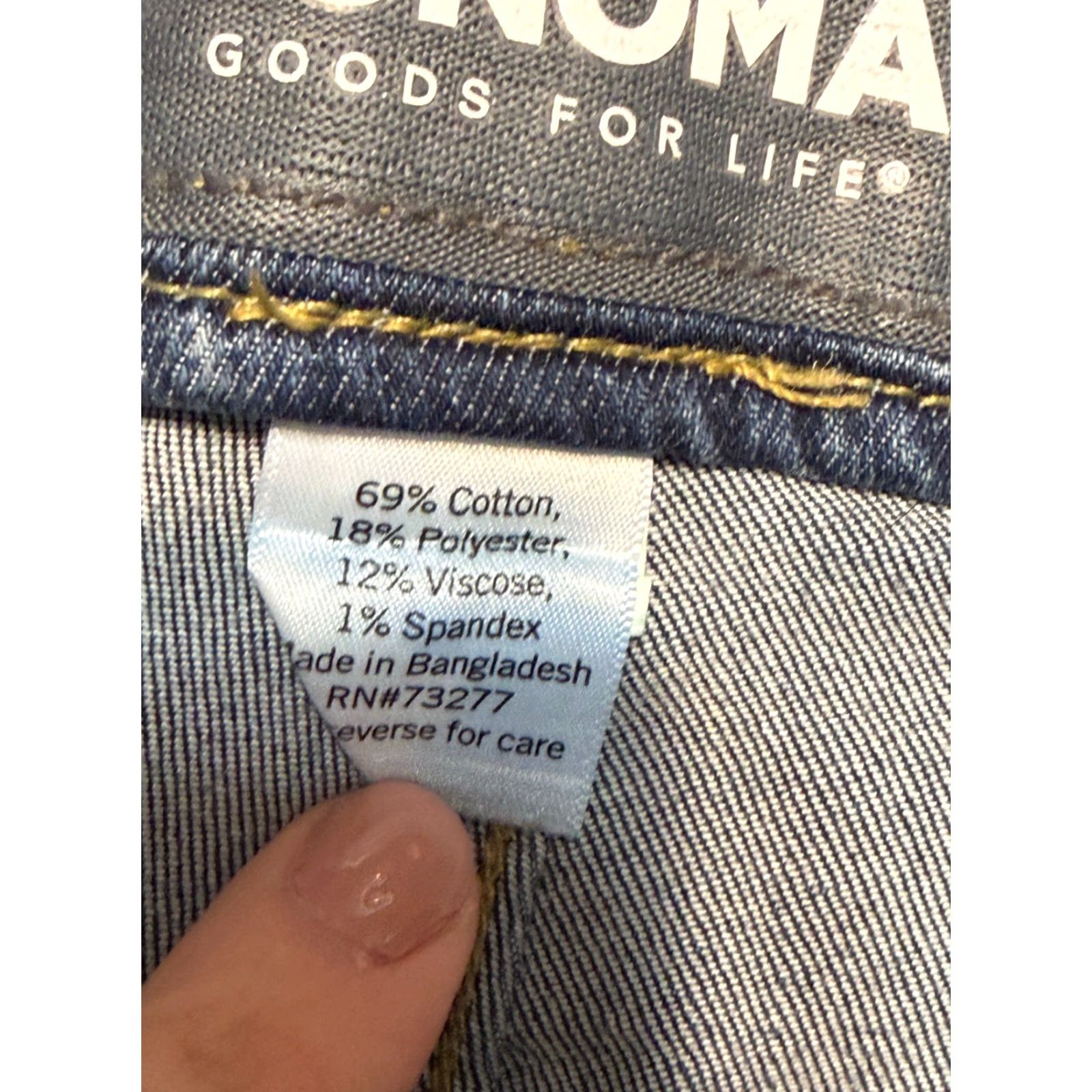 Vintage Sonoma Jeans Men's Size 34x34 Blue Denim Straight Leg Flexwwear Size US 34 / EU 50 - 7 Thumbnail