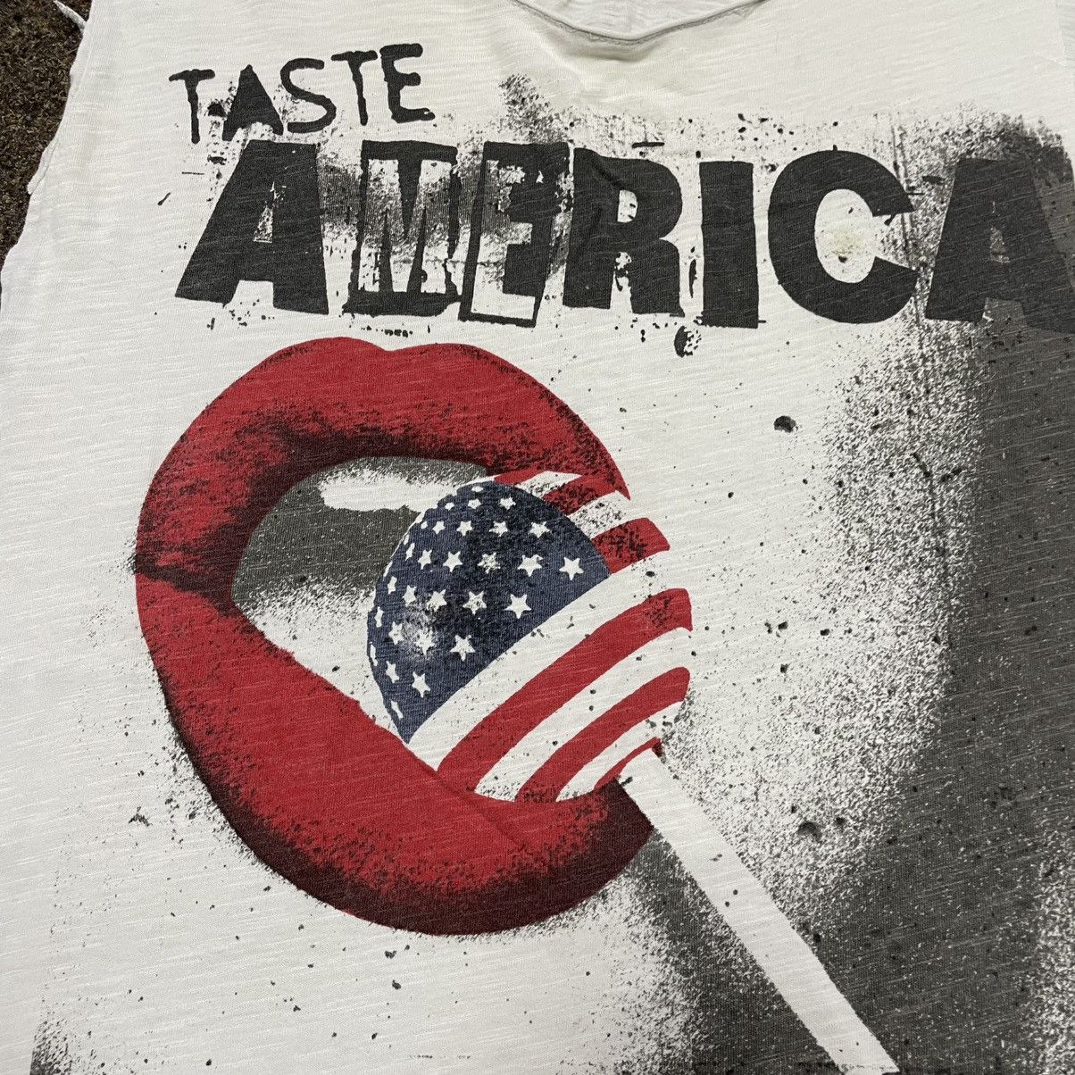 Vintage Vintage Y2K Taste America Graphic Tee Sun Faded Streetwear M Size US M / EU 48-50 / 2 - 4 Thumbnail