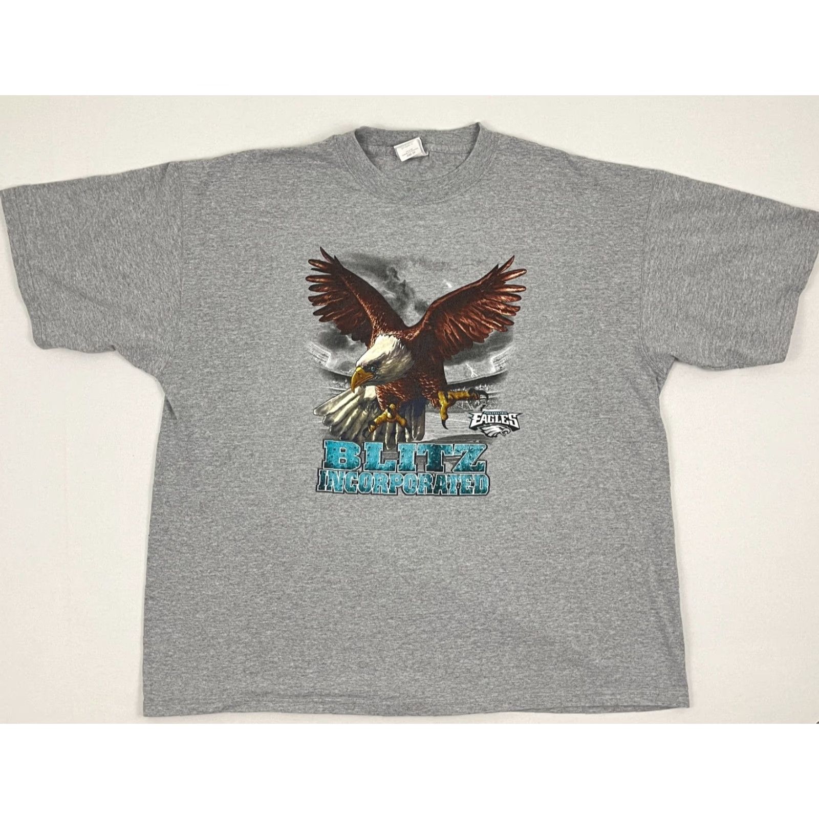 NFL VINTAGE NFL Philadelphia Eagles Shirt Mens 2XL Gray Blitz Incorporated Graphic TY2K Shirt, 2XL, Gray, NFL, Eagles, T-Shirt Size US XXL / EU 58 / 5 - 3 Thumbnail