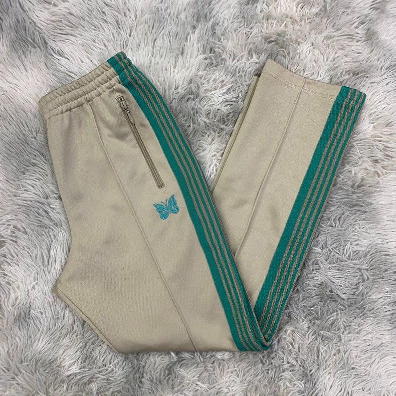 Needles Needles Limited Green Butterfly Track Pants - dmc Size US 26 / EU 42 - 1 Thumbnail