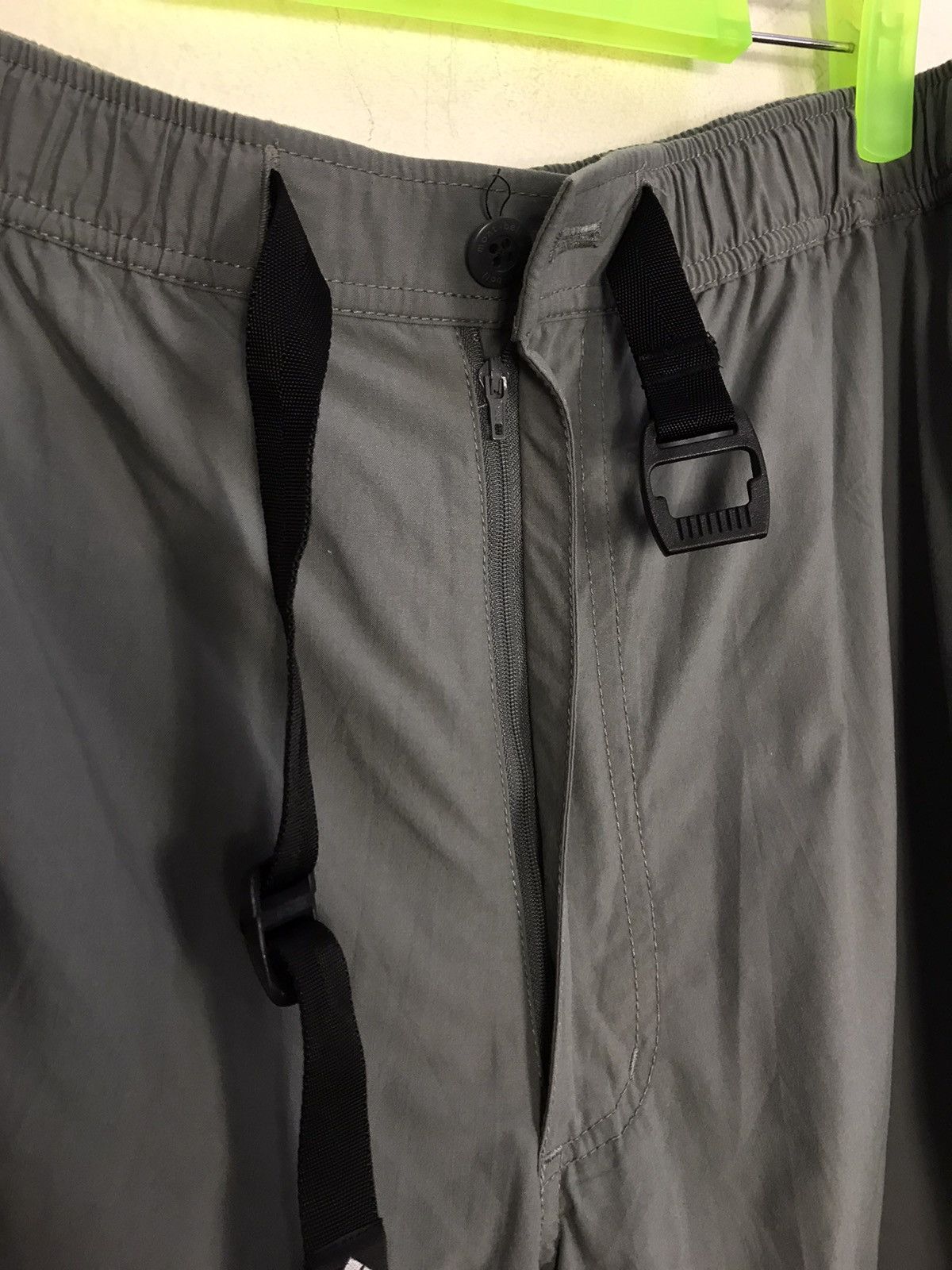 Montbell Mont Bell Outdoor Grey Thin Slack Pant Trouser Double Knee Size US 31 - 6 Thumbnail