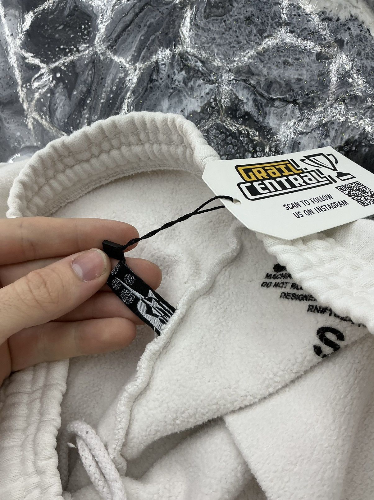 Sp5der Sp5der Sweatpants White Grey Size S Size US 30 / EU 46 - 11 Thumbnail