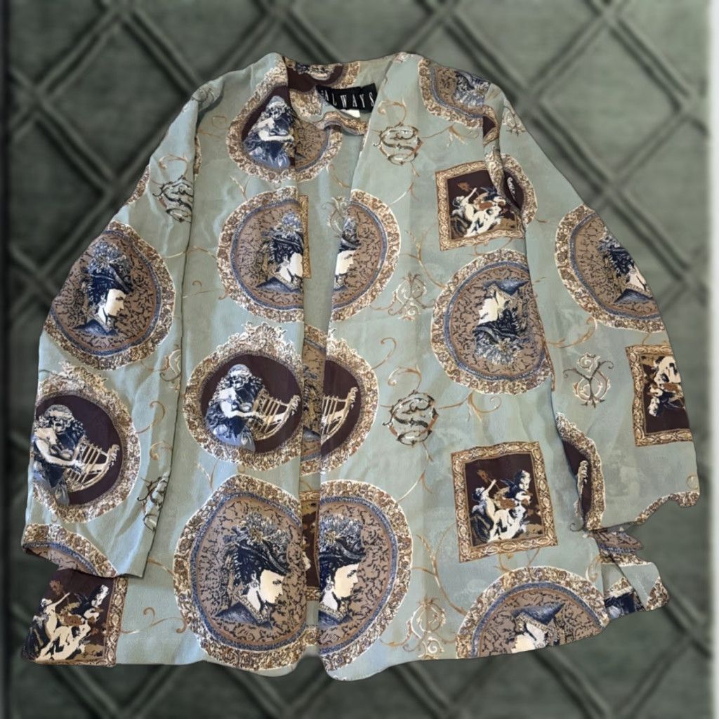 Vintage VINTAGE Always USA Women’s Blouse Size L / US 10 / IT 46 - 1 Thumbnail
