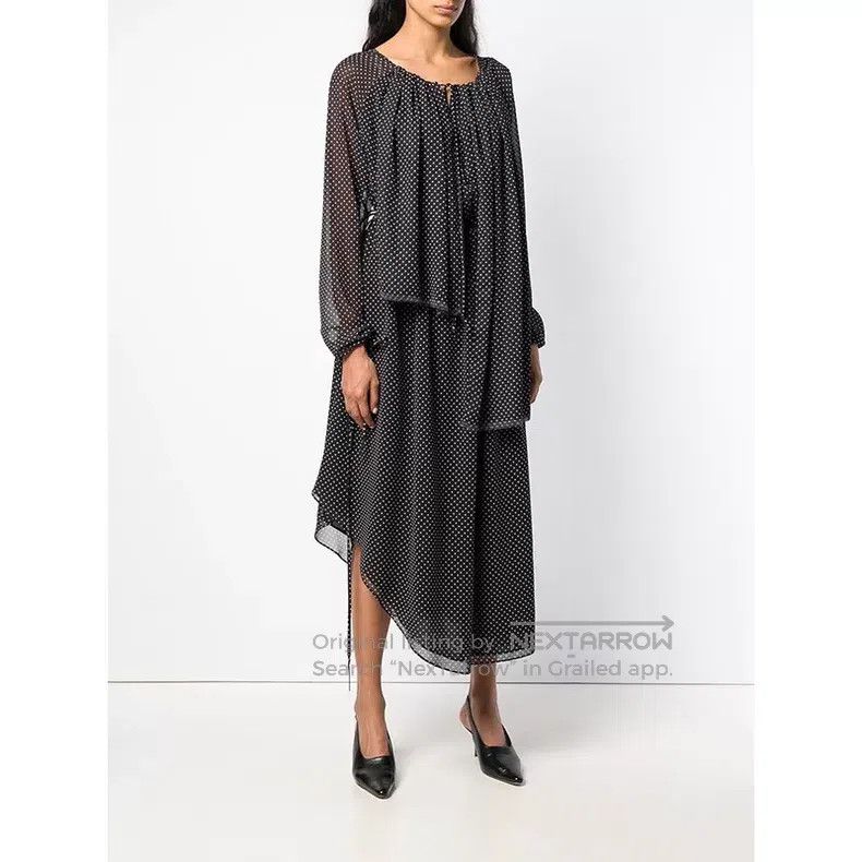 Loewe Loewe Polka dot long-sleeve dress Size XS / US 0-2 / IT 36-38 - 3 Thumbnail