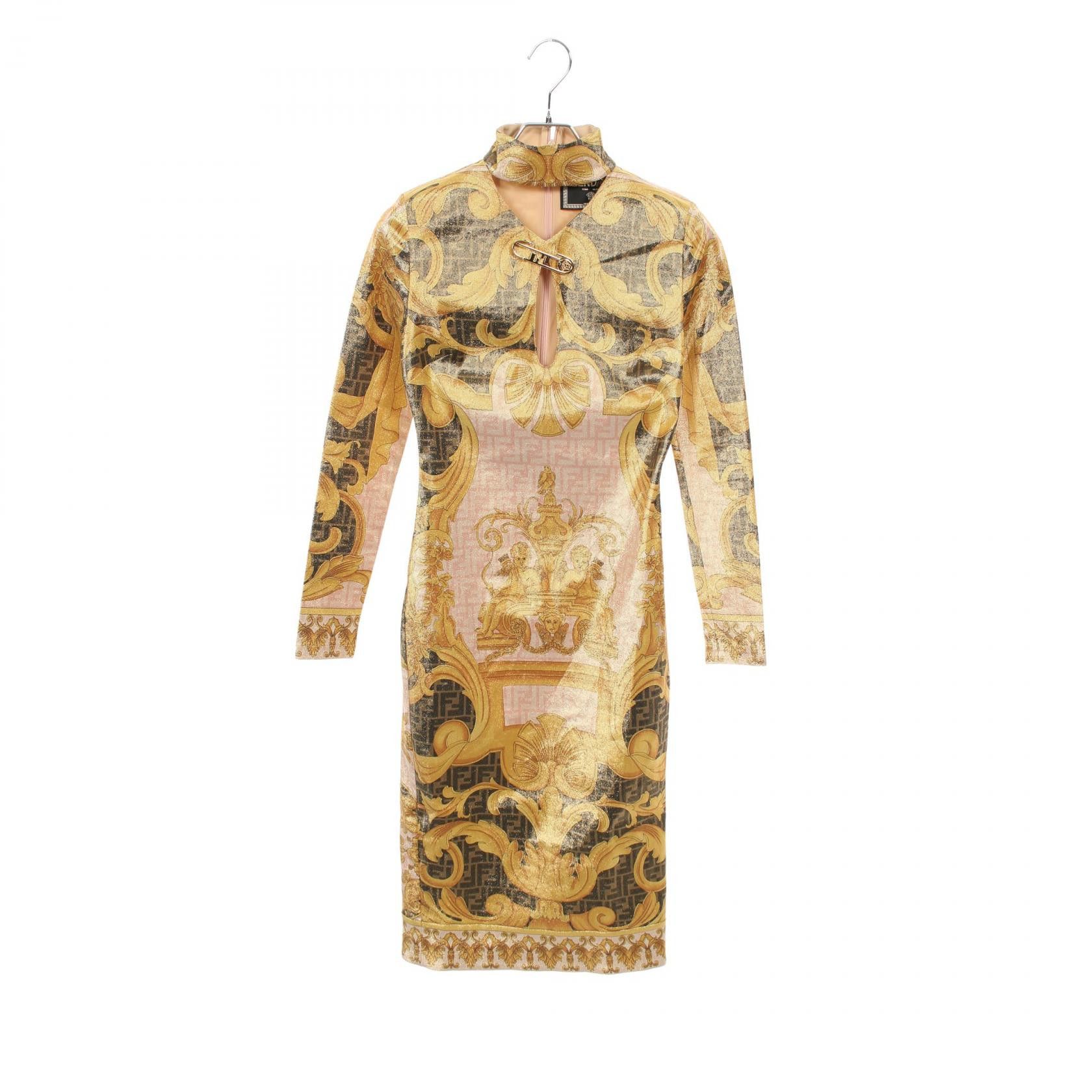 Fendi Fendi Fendi Dress Textile Dresses DUTY FREE for USA Size ONE SIZE - 1 Thumbnail