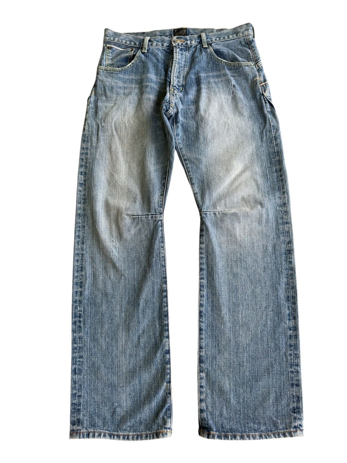Japanese Brand Selvedge Denim Gland Edge Light Blue🎌💥 Size US 34 / EU 50 - 1 Thumbnail