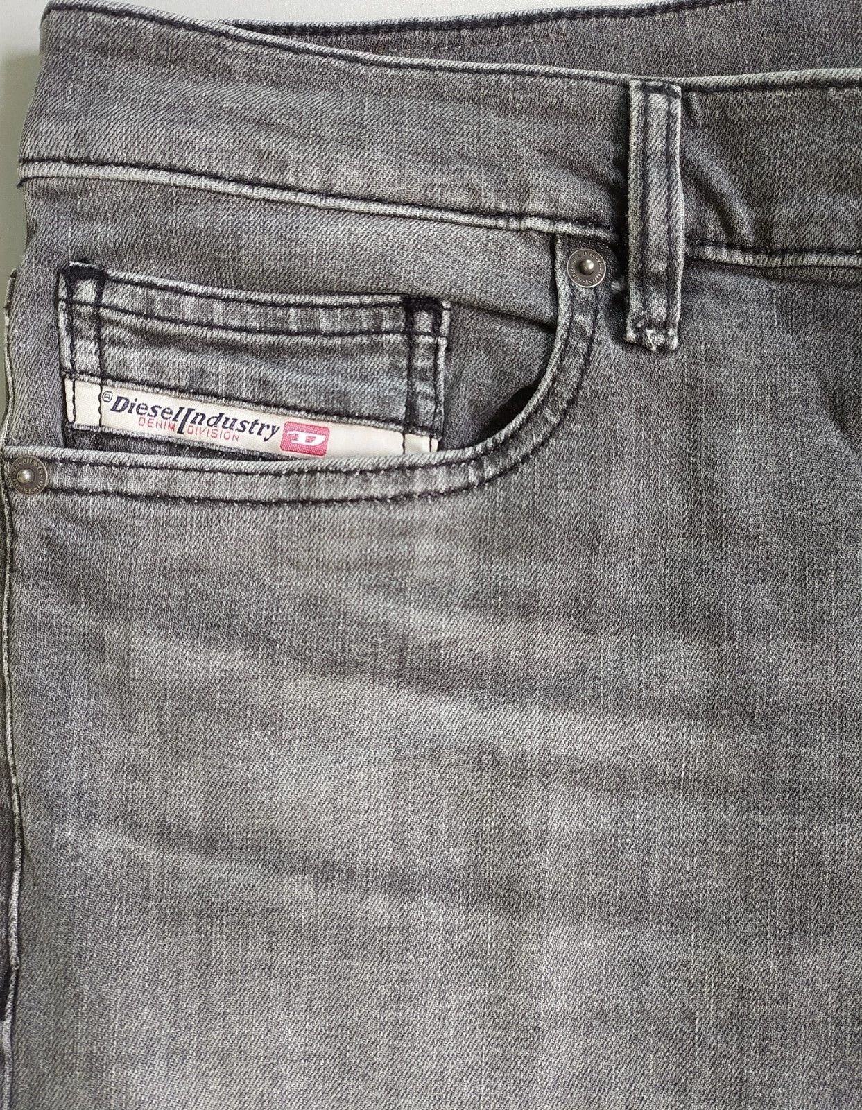 Diesel Diesel D-LUSTER L.34 MENS JEANS T/9633 Size US 34 / EU 50 - 4 Thumbnail