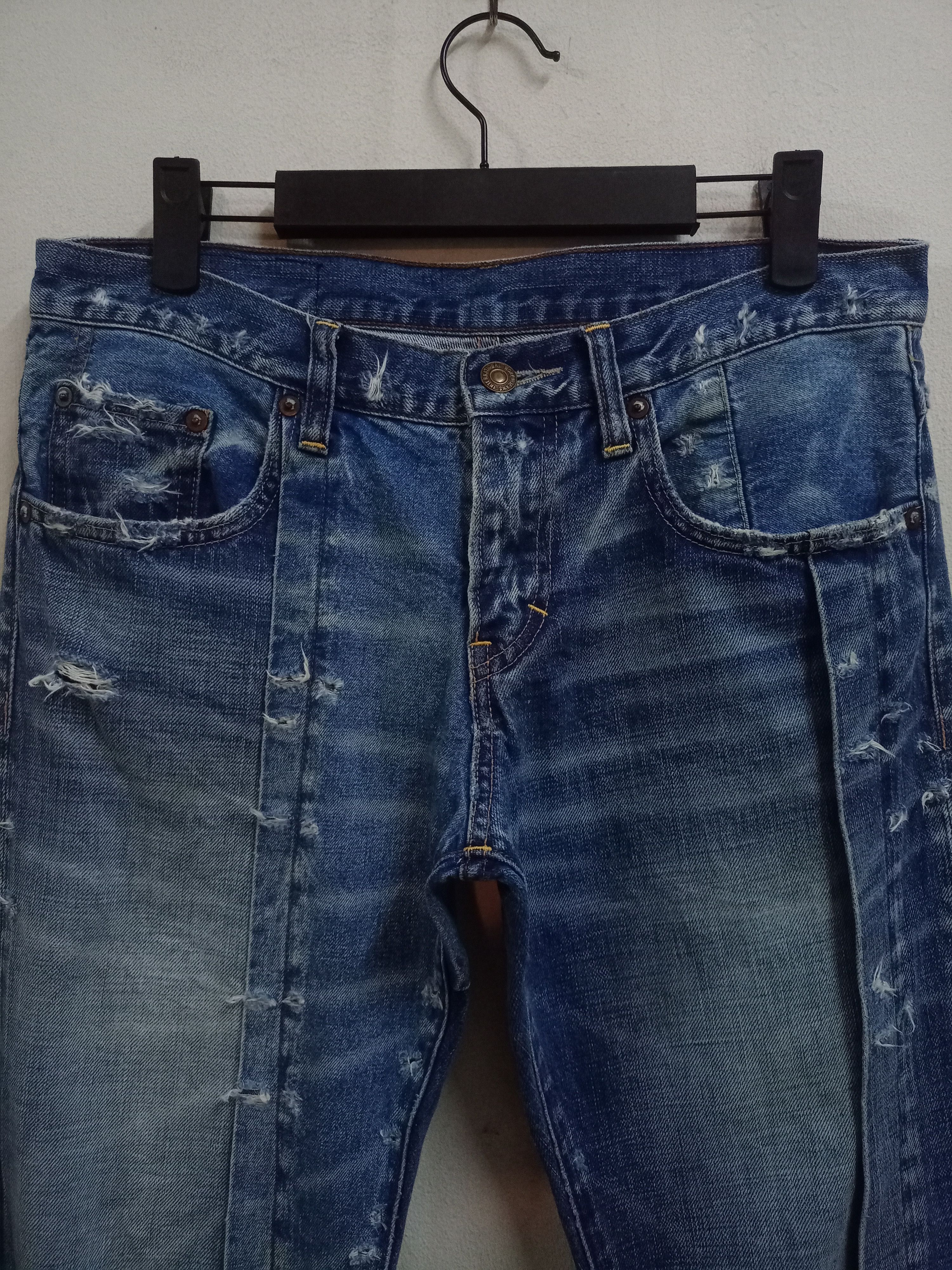 Japanese Brand Vintage Japanese Rna Inc Avant Garde Style Jeans Size 30" / US 8 / IT 44 - 4 Thumbnail
