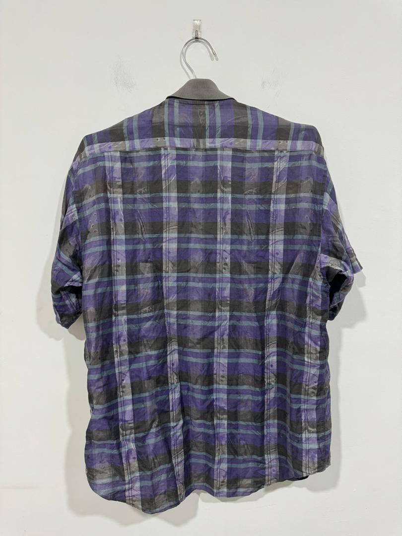 Yves Saint Laurent Vintage 80s Yves Saint Laurent Chemises Checkered Shirt Size US M / EU 48-50 / 2 - 3 Thumbnail