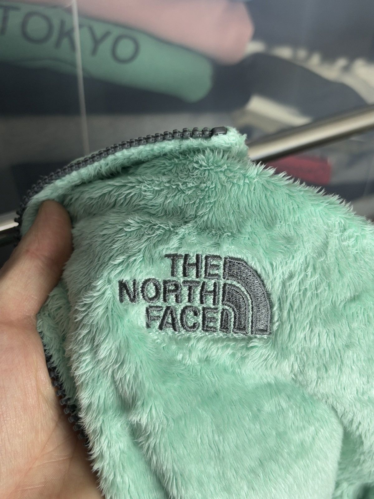 The North Face The North Face Mint Zip Up Fleece Sweatshirt Size L / US 10 / IT 46 - 6 Thumbnail