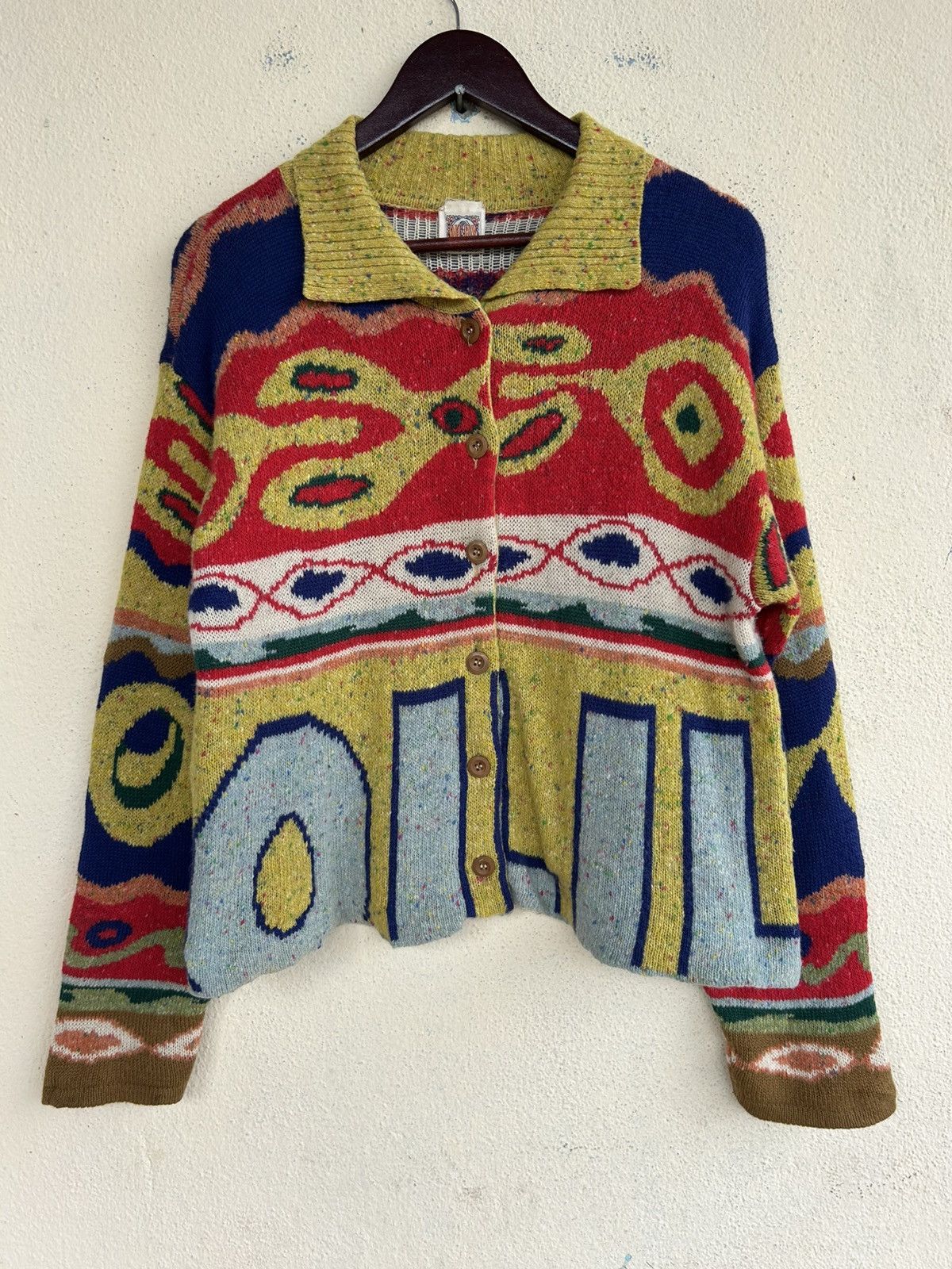 Oilily Oilily Button Ups Knitted Sweater Size S / US 4 / IT 40 - 1 Thumbnail