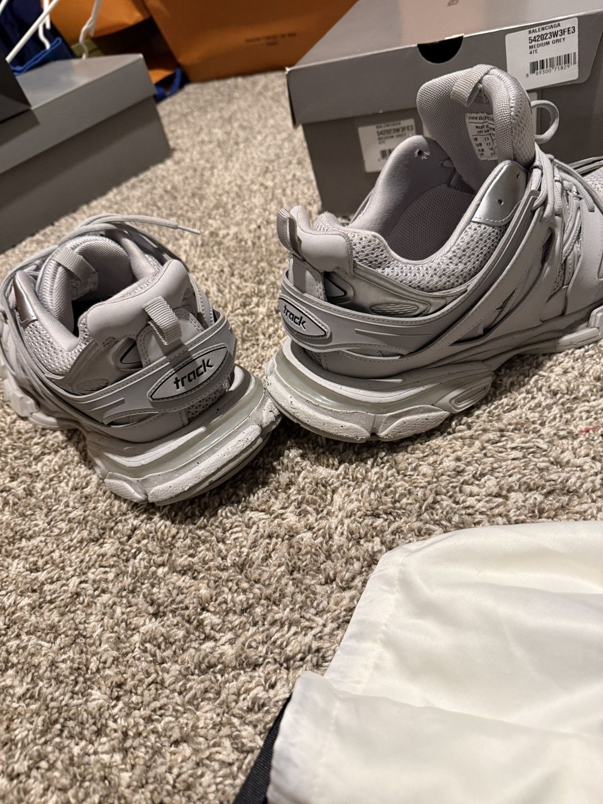 Balenciaga Balenciaga track grey size 14 (Grey) Size US 14 / EU 47 - 7 Thumbnail