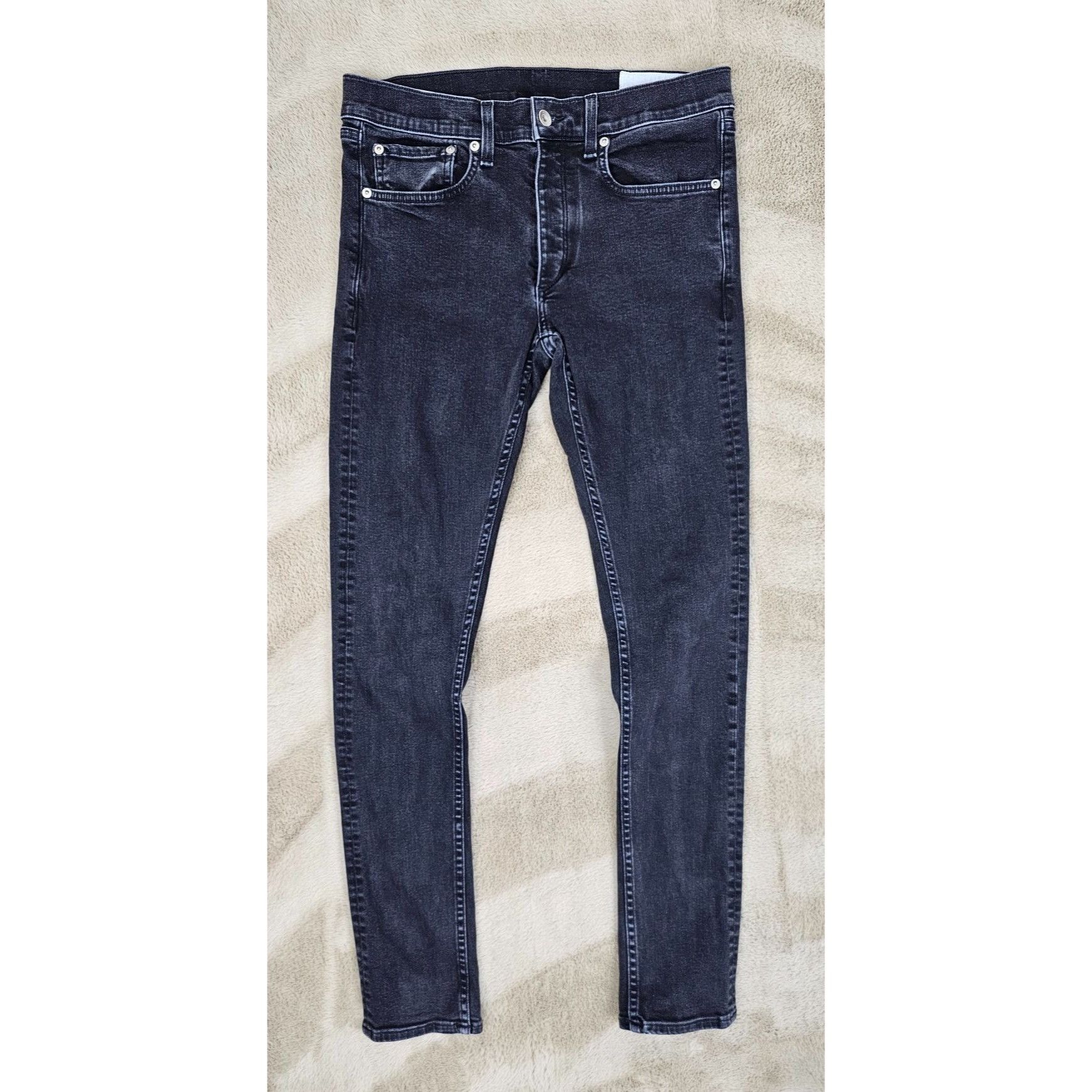 Rag & Bone FIT 1 Extra Slim Low Rise Jeans