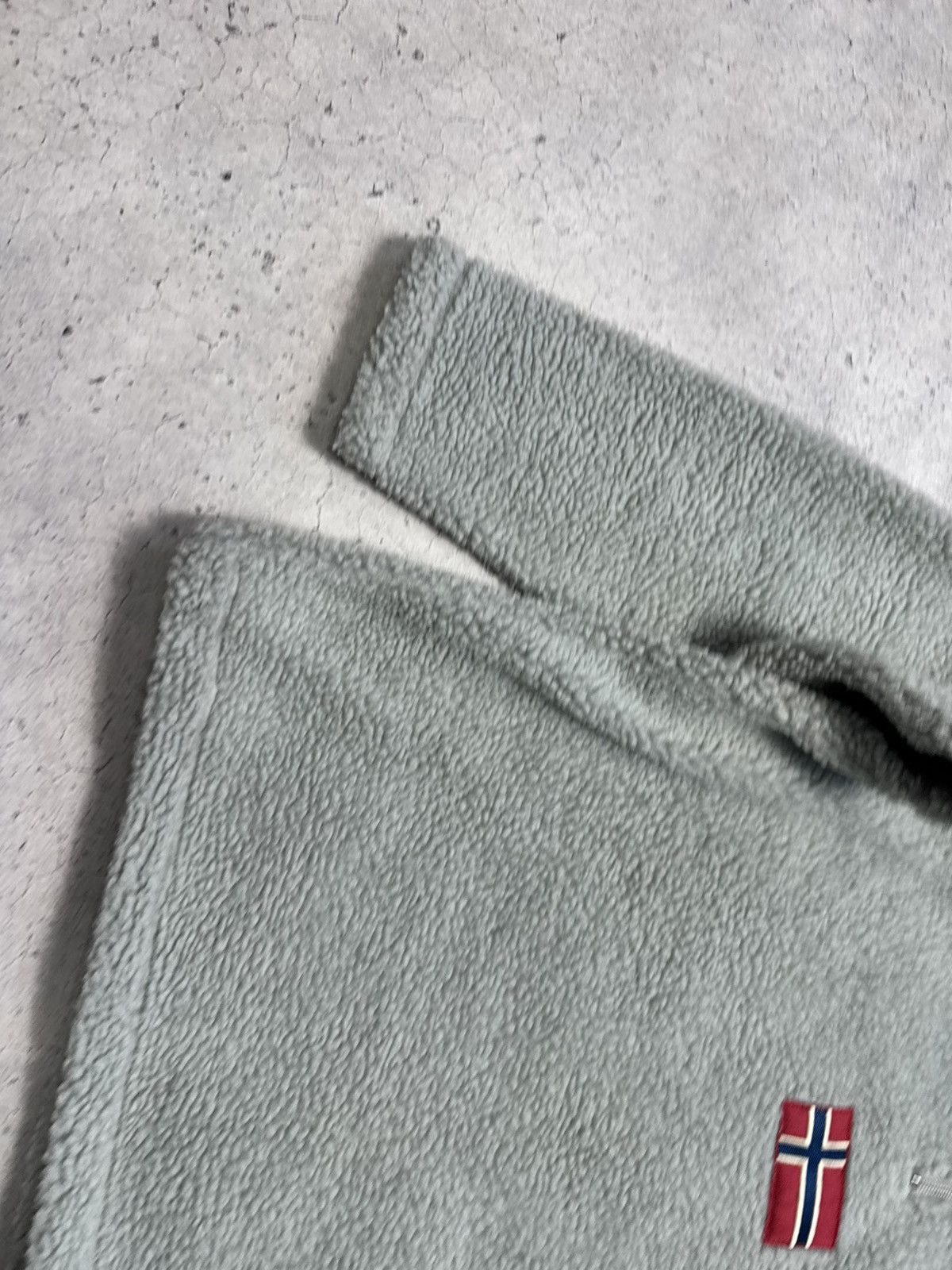 Napapijri Napapijri Vintage Fleece Sherpa Sweatshirt Half 1/4 Zip Y2K Size US M / EU 48-50 / 2 - 3 Thumbnail