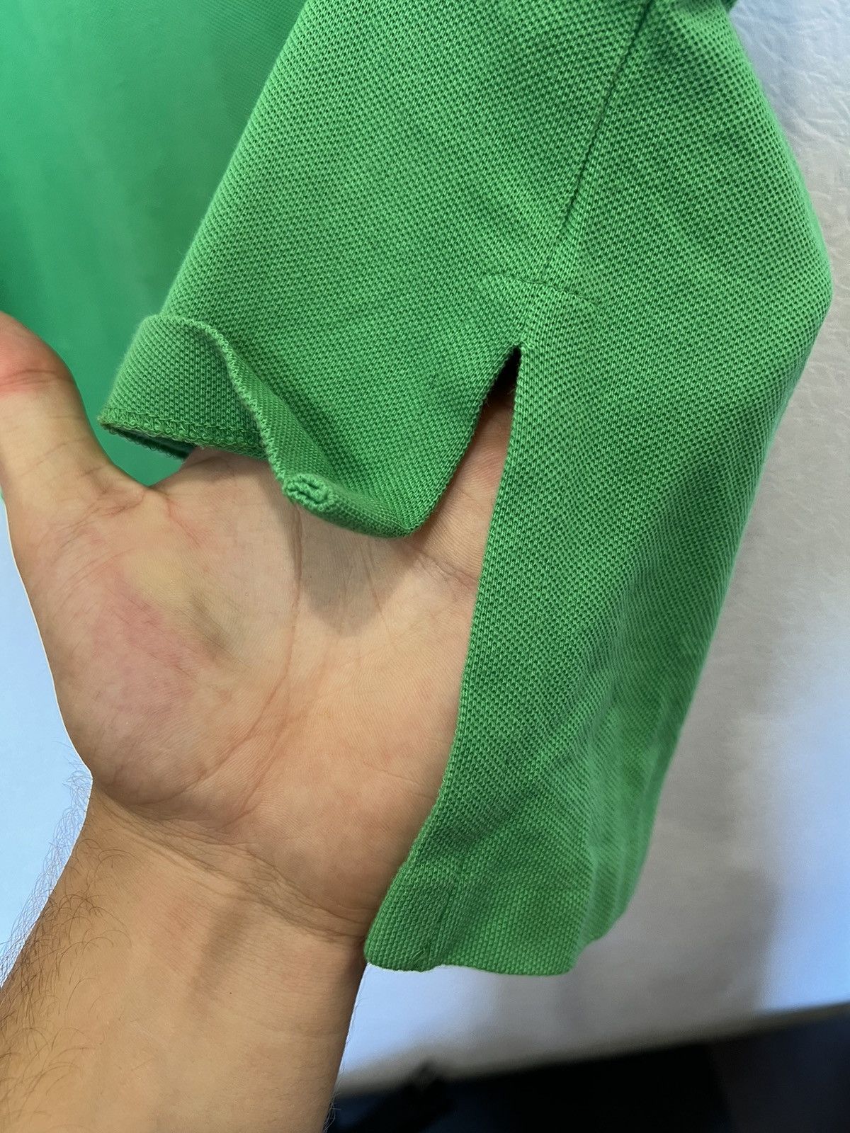 Vintage Vintage Polo Ralph Lauren Green Polo Shirt Tee Size US L / EU 52-54 / 3 - 5 Thumbnail
