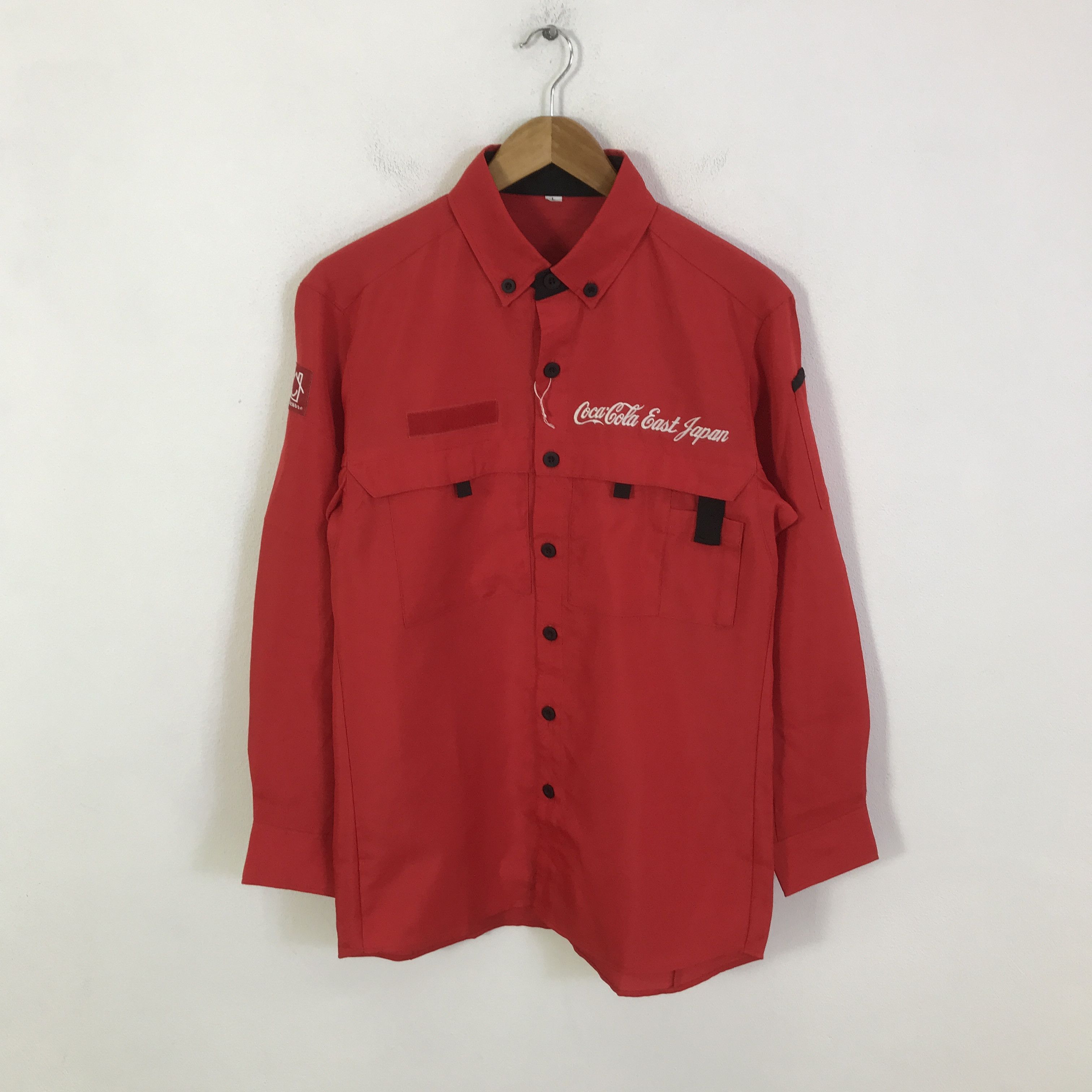 Coca Cola cola cola japan east japan button up shirt K117B3 Size US L / EU 52-54 / 3 - 2 Thumbnail