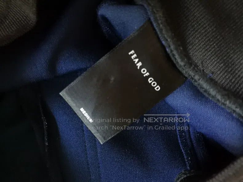 Fear of God Fear of God Season 5 blue and white spliced school pants Size US 30 / EU 46 - 3 Thumbnail