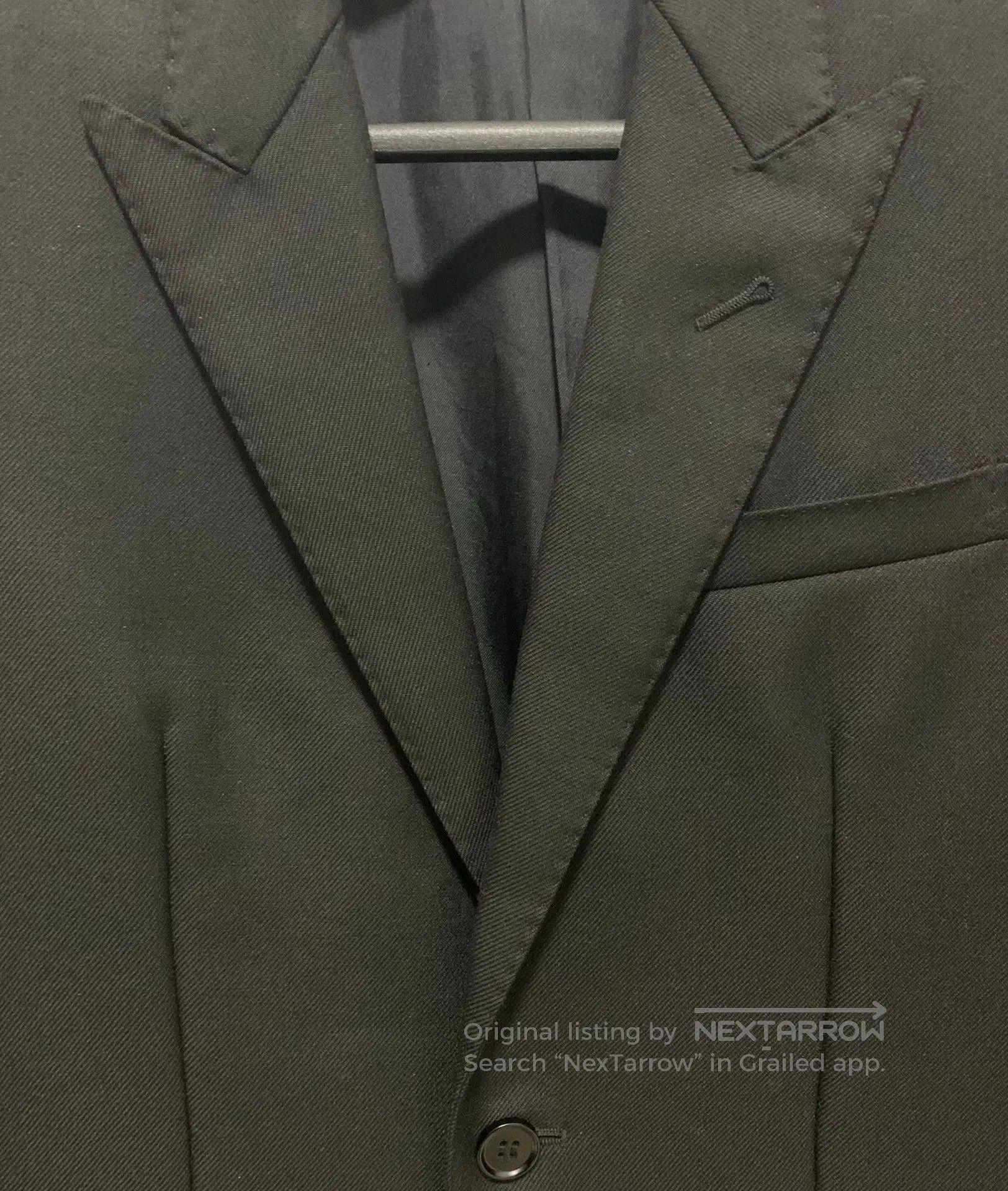 Saint Laurent Paris Black Single-Breasted Formal Blazer. Size US M / EU 48-50 / 2 - 5 Thumbnail