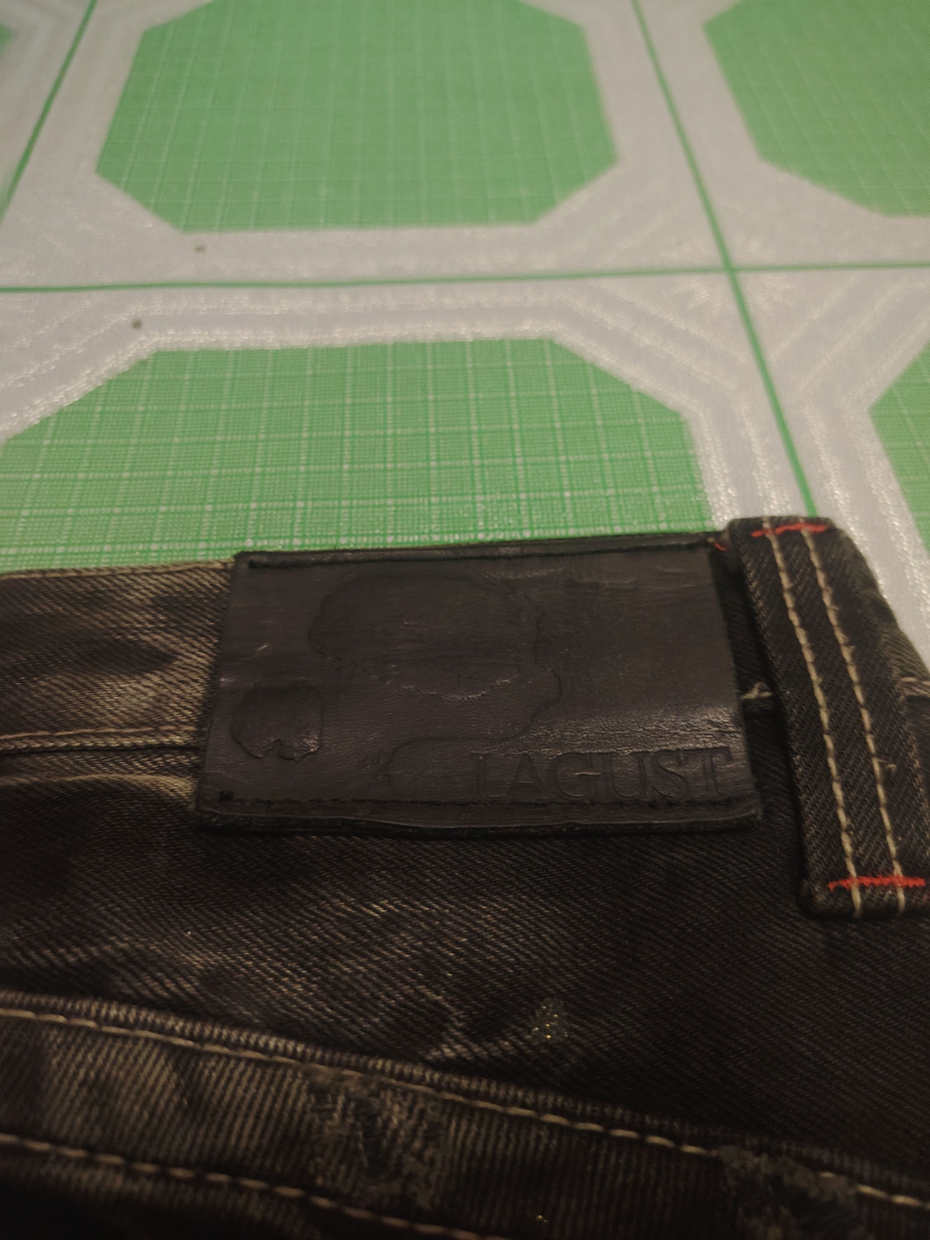Yasuyuki Ishii Japan Lagust Painted Bead Pattern Distres Jeans Flared Jeans Size US 32 / EU 48 - 14 Thumbnail