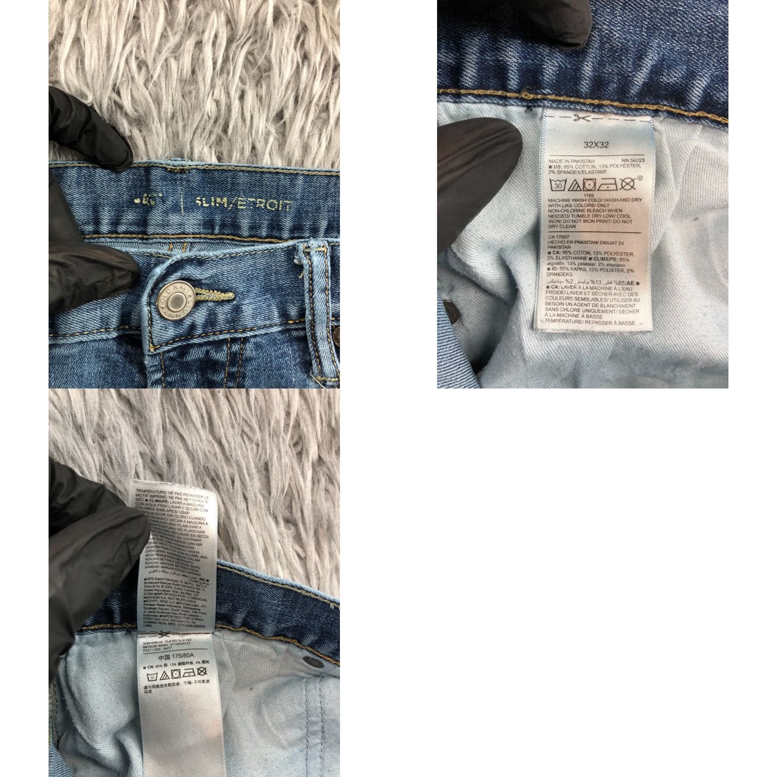 Old Navy Old Navy Jeans Straight Mens Size 32x32 Mid Rise Medium Wash Blue Size US 32 / EU 48 - 8 Thumbnail