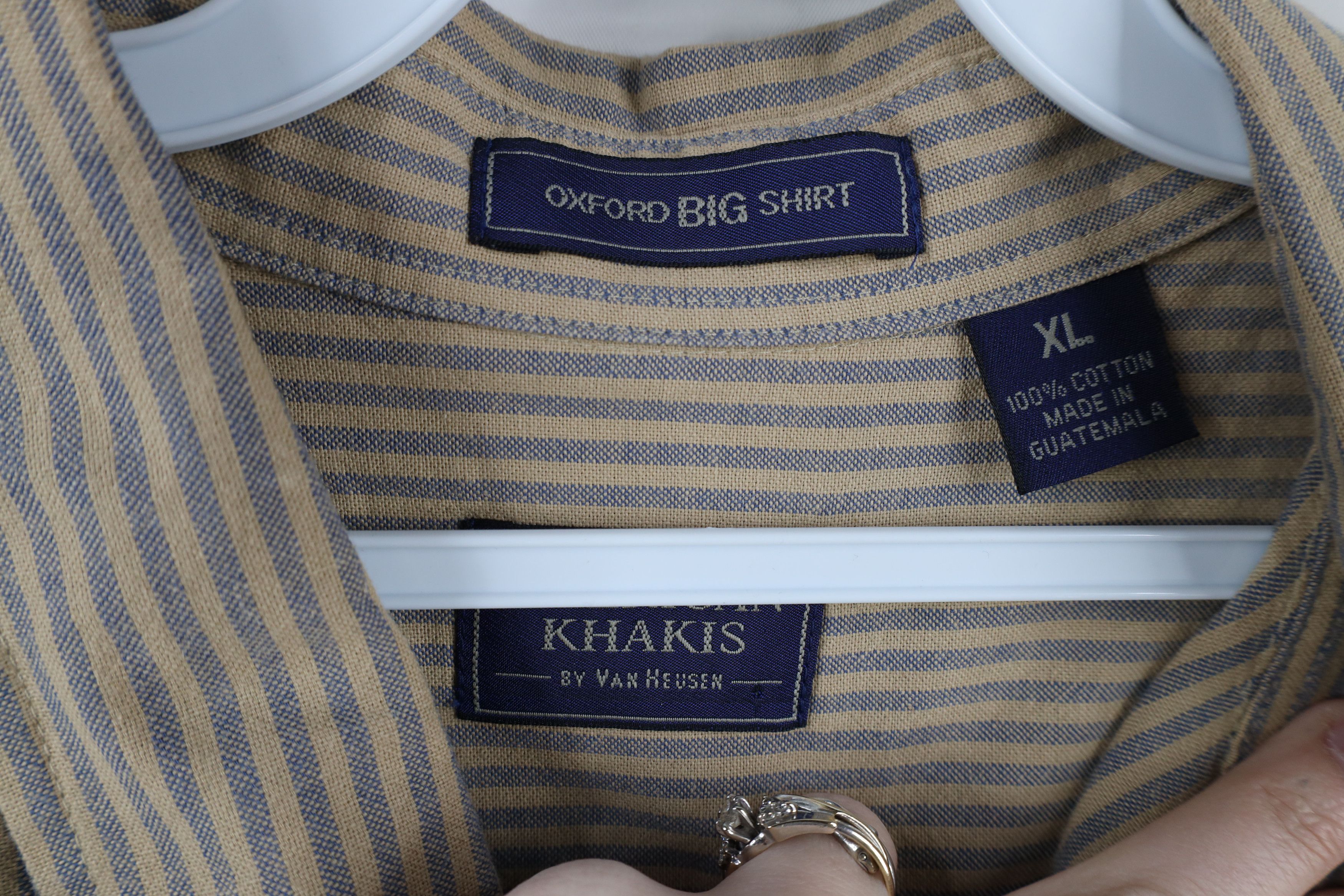 Vintage Vintage 90s Streetwear Collared Button Down Shirt Cotton Size US XL / EU 56 / 4 - 7 Thumbnail