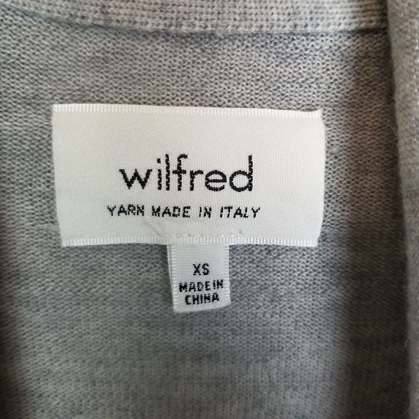 Aritzia Aritzia Wilfred Womens Wool Cardigan Sweater Open Sz XS Size XS / US 0-2 / IT 36-38 - 5 Thumbnail