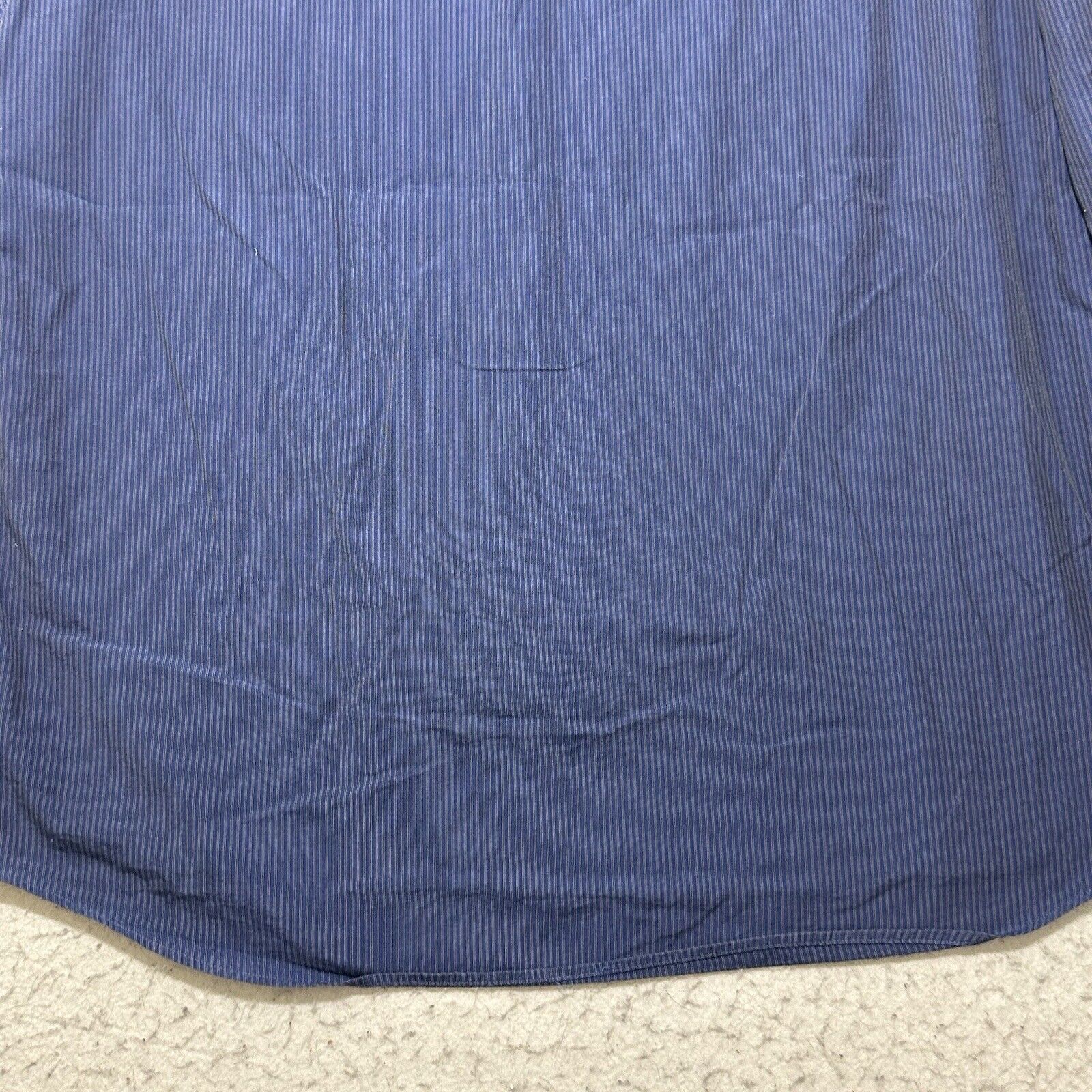 Hugo Boss BOSS Hugo Boss 16 Button Down Dress Shirt Blue Pattern Size US L / EU 52-54 / 3 - 11 Thumbnail