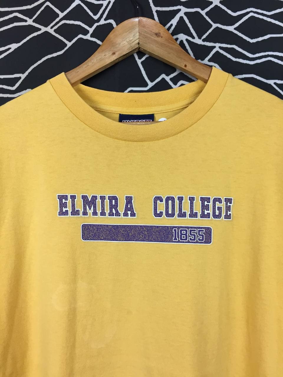 Jansport Vtg Jansport Elmira College Made In Usa Retro Collegiate Tee Size US XL / EU 56 / 4 - 3 Thumbnail