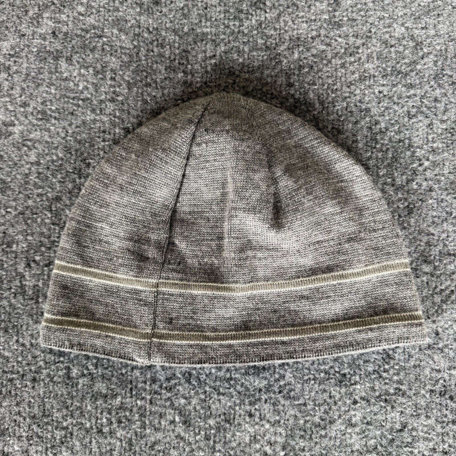 Other Cascade Mountain Tech Mens Gray Wool Blend Beanie OSFA Hat Size ONE SIZE - 4 Thumbnail
