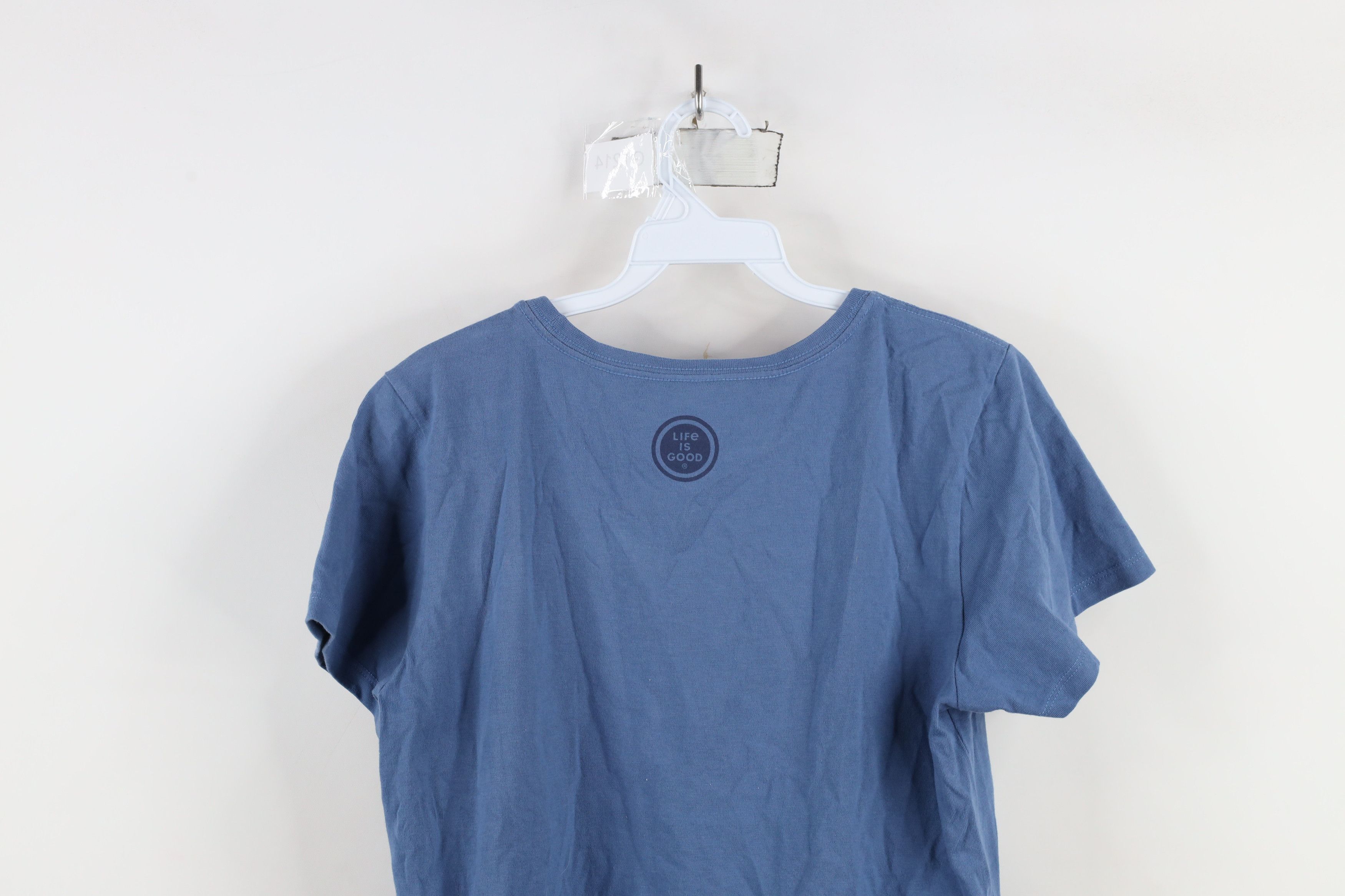 Life is Good × Vintage Life Is Good Quaranteam In This Together Sloth T-Shirt Blue Size S / US 4 / IT 40 - 11 Thumbnail