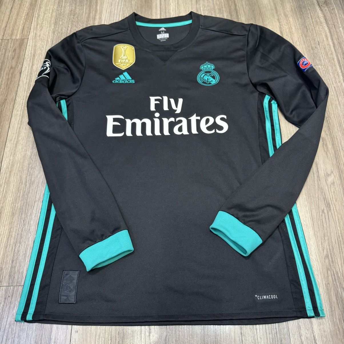 Adidas Real madrid 17/18 longsleeves away shirt #4 Sergio Ramos Size US M / EU 48-50 / 2 - 1 Thumbnail