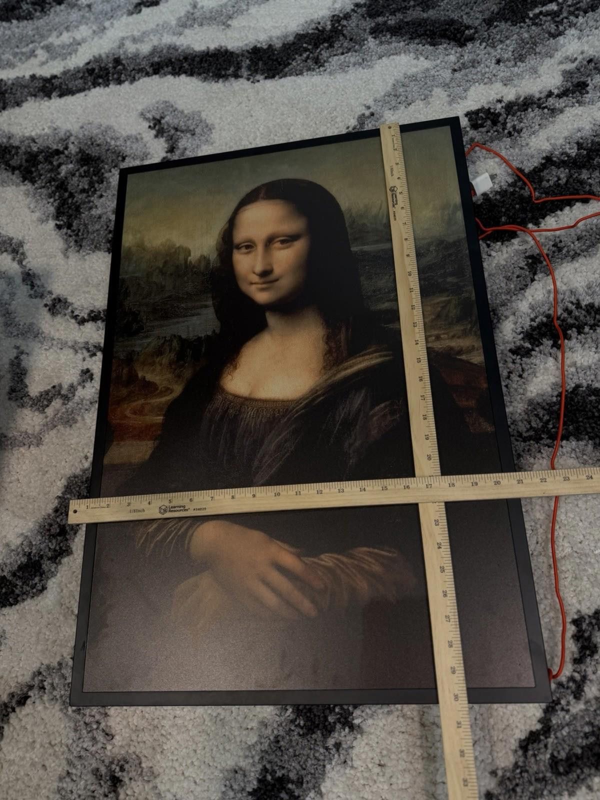 IKEA x Off-White Virgil Abloh 'Mona Lisa' Backlit Authentic