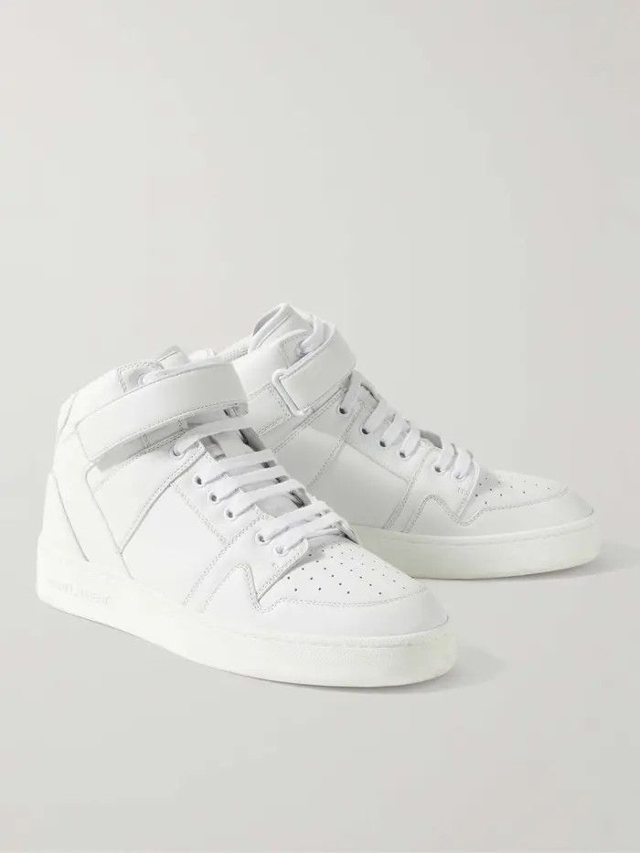 Saint Laurent Paris o1bcso1str1225 Lax Sneakers In Washed Out Effect in White Size US 7.5 / IT 37.5 - 2 Thumbnail
