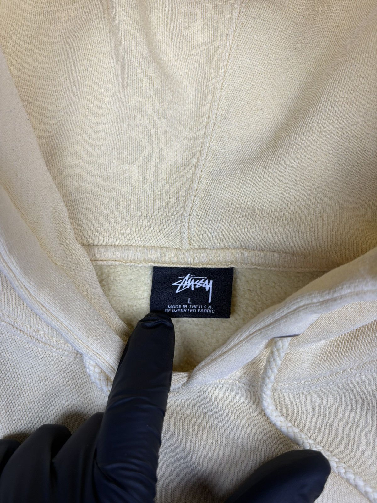 Stussy Hoodies stussy yellow size M Size US M / EU 48-50 / 2 - 10 Thumbnail