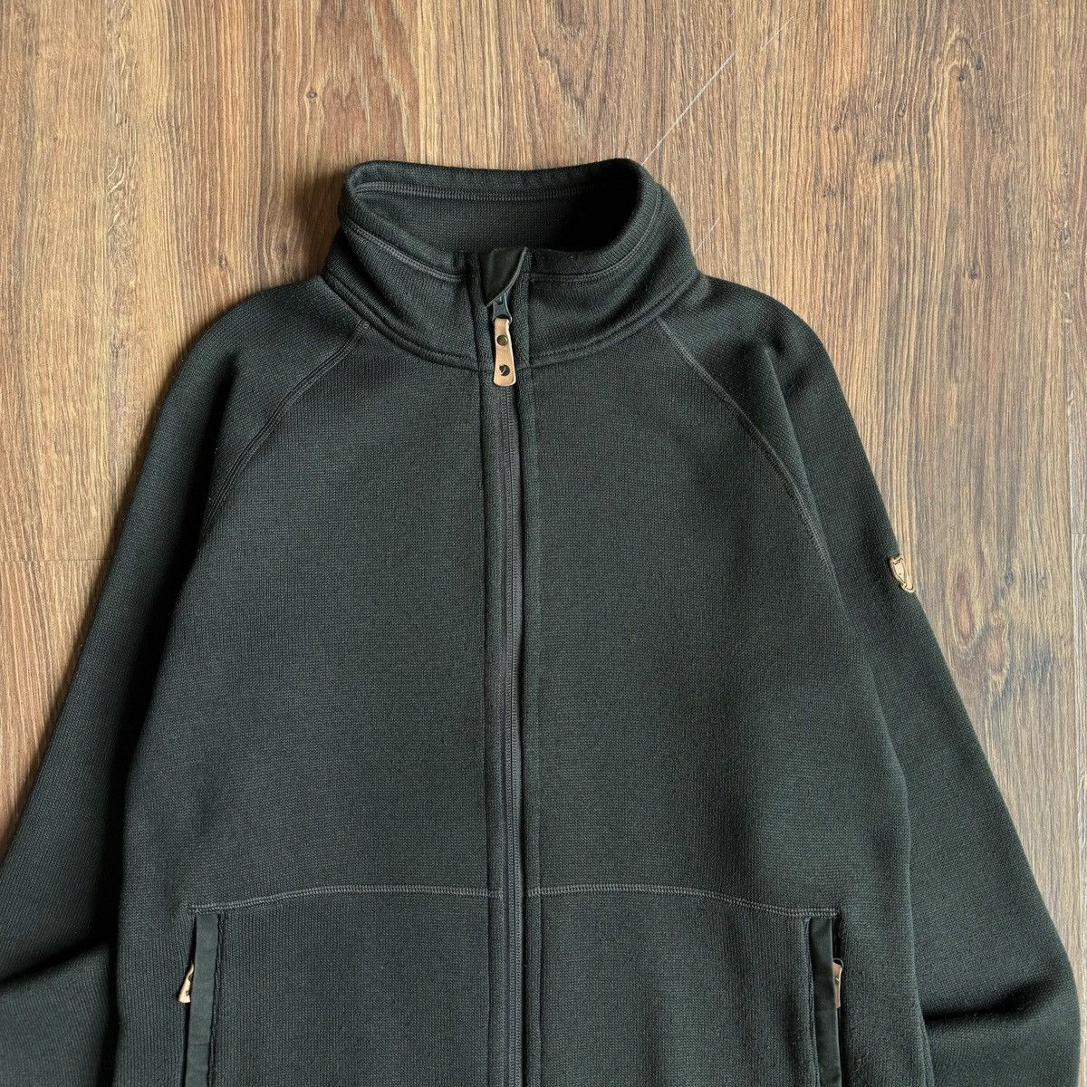 Fjallraven Fjallraven Women’s Ovik Fleece Zip Sweater Zip Up Cardigan Size M / US 6-8 / IT 42-44 - 2 Thumbnail
