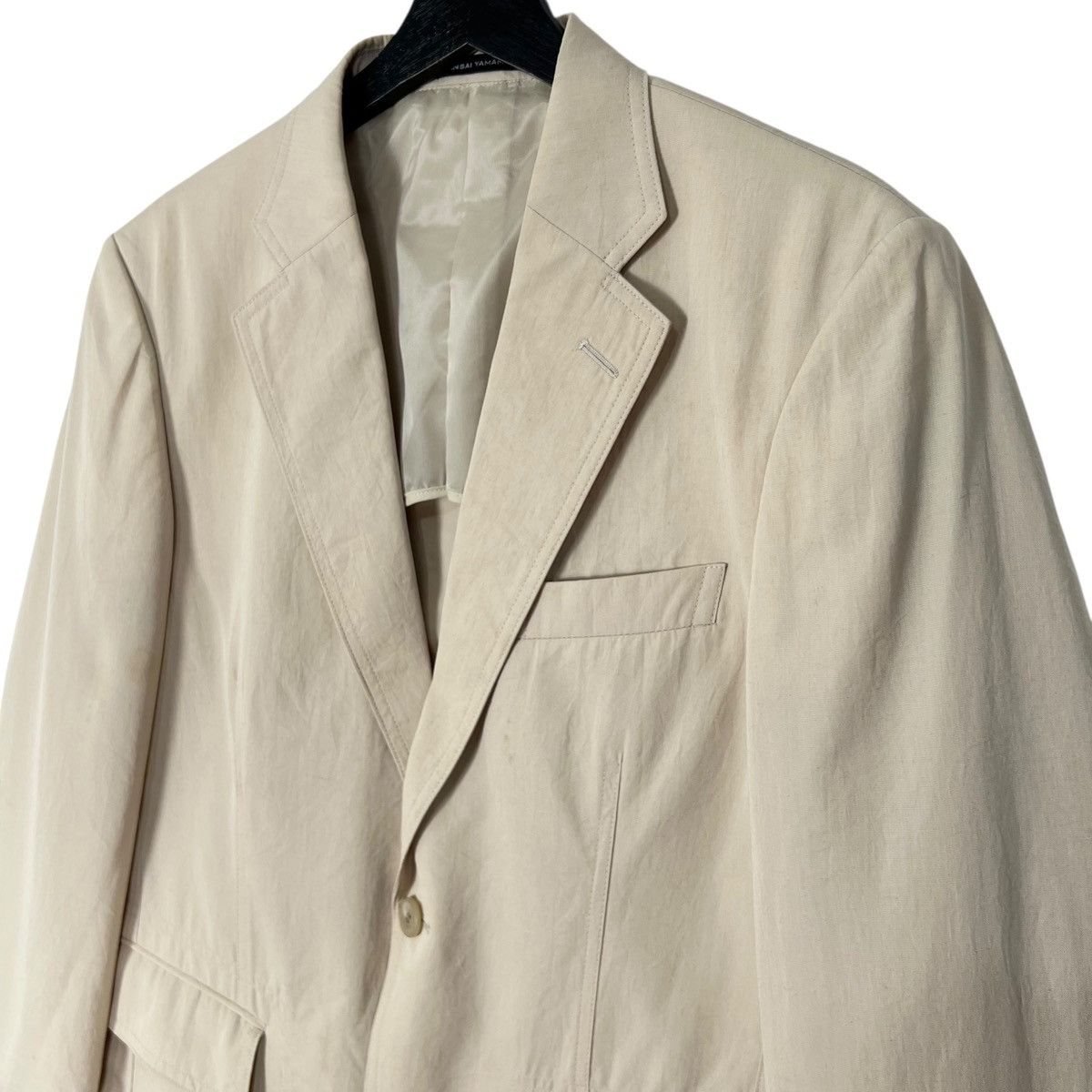 Designer × Japanese Brand × Kansai Yamamoto Kansai Yamamoto Nylon Women Blazer Jacket Size M / US 6-8 / IT 42-44 - 4 Thumbnail