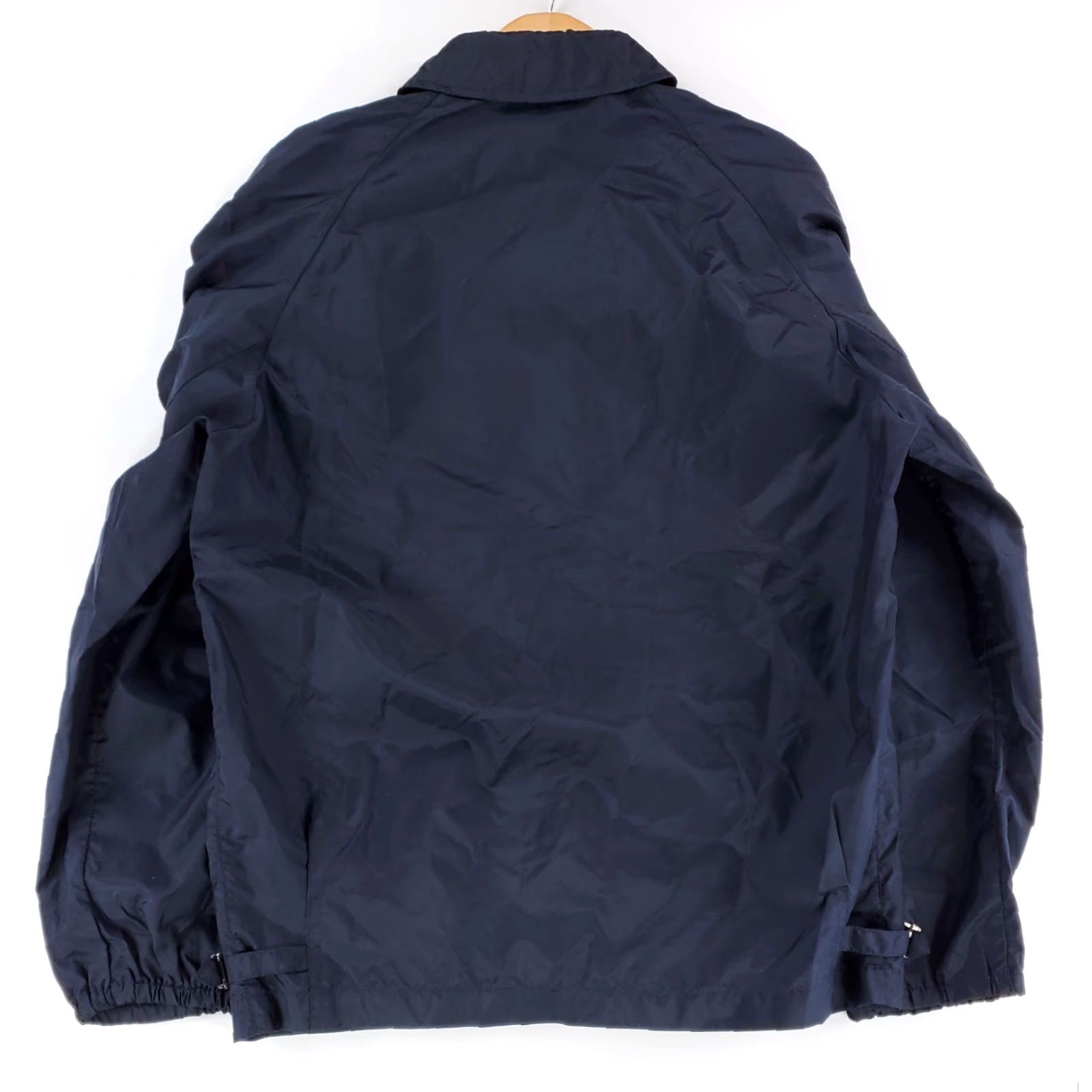 Izod VINTAGE Izod Lacoste Windbreaker Jacket Nylon Full Zip Blue Mens M 60s 70s Size US M / EU 48-50 / 2 - 7 Thumbnail