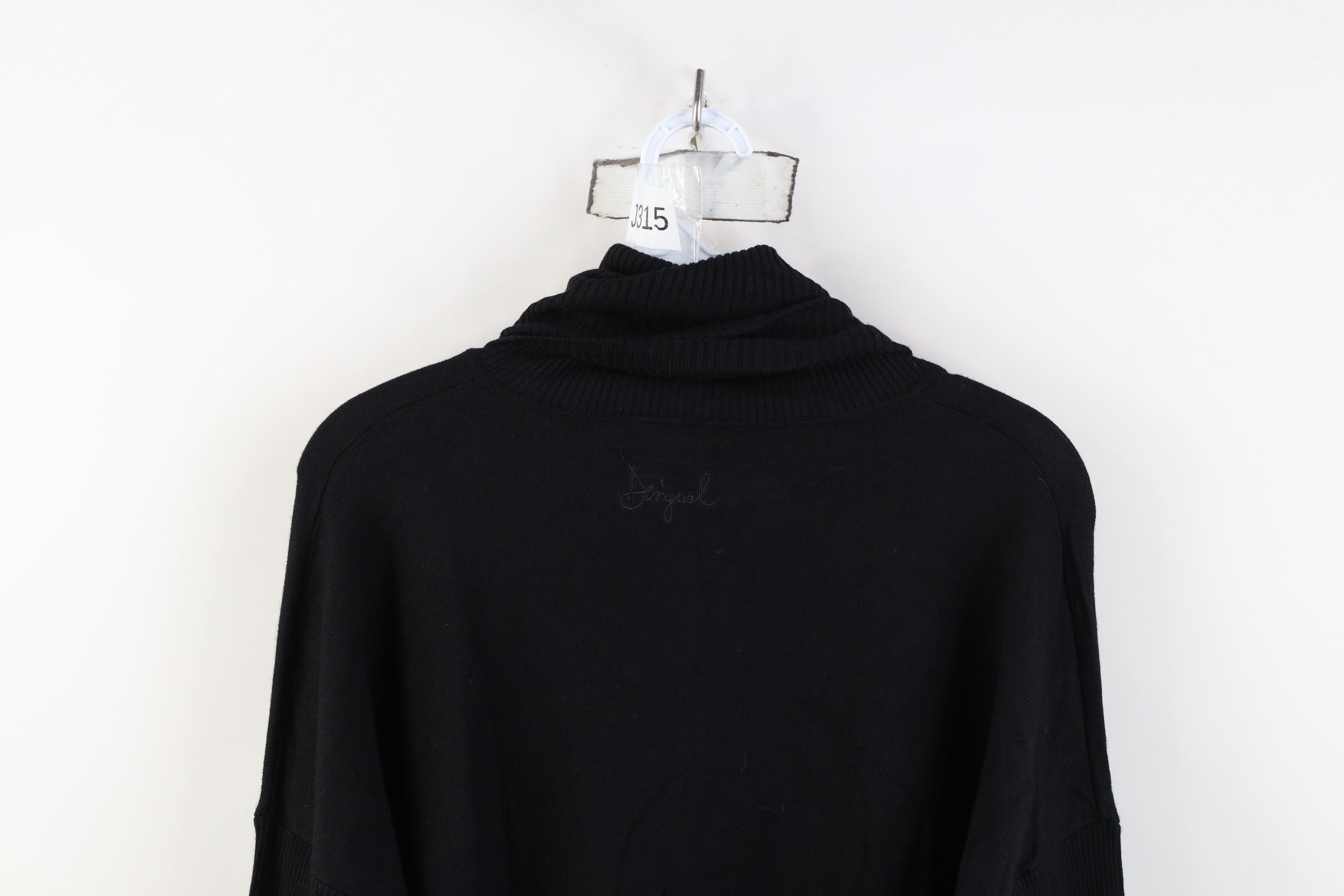 Desigual Vintage Y2K Desigual Flower of Life Knit Turtleneck Sweater Size M / US 6-8 / IT 42-44 - 12 Thumbnail