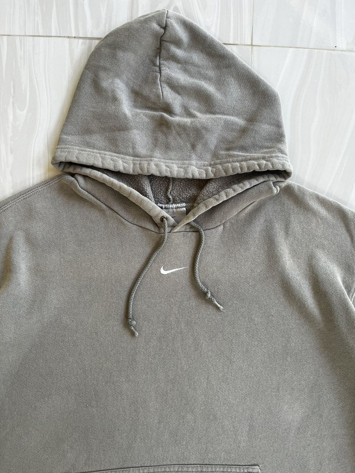 Nike Vintage Nike Center Swoosh Hoodies ✅ Size US XL / EU 56 / 4 - 2 Thumbnail