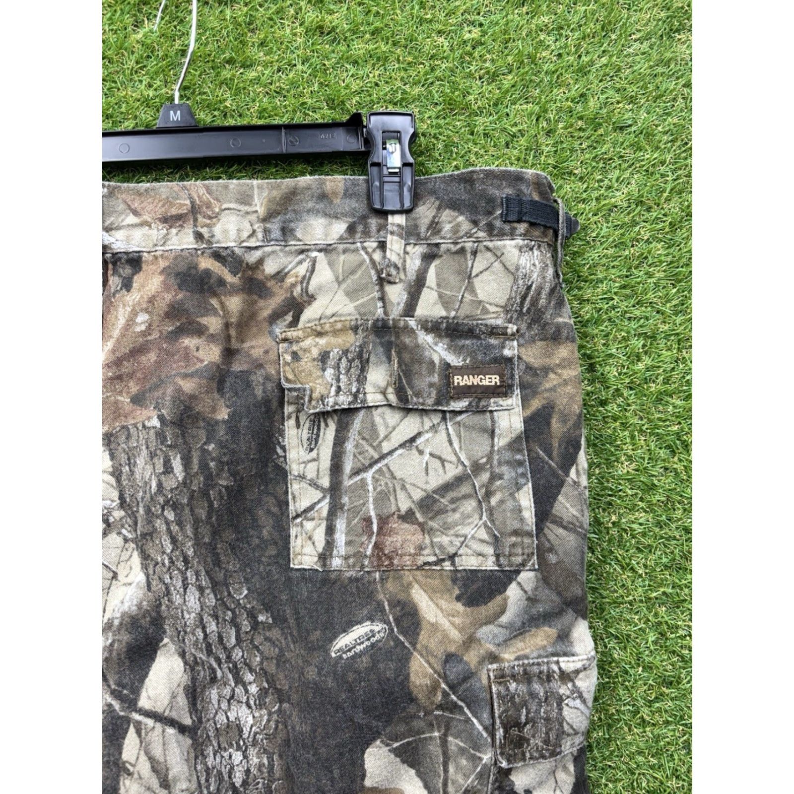 Realtree VINTAGE Liberty Realtree Treebark Camo Pants Mens 2XL Made in USA Hunting 90s Size US 39 - 3 Thumbnail