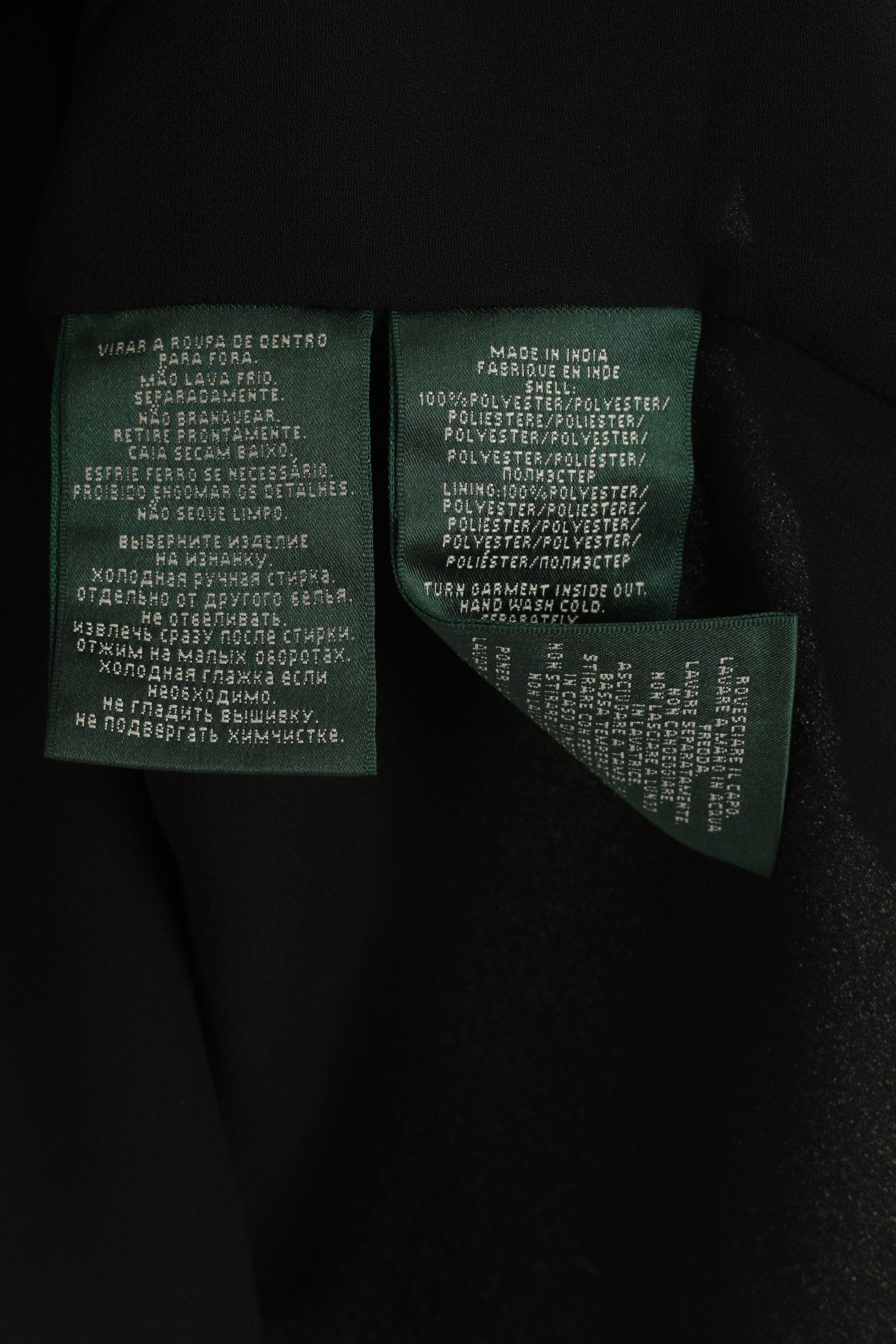 Ralph Lauren Lauren Ralph Lauren Women 2 S Shirt Black Soft 7061 Size S / US 4 / IT 40 - 4 Thumbnail
