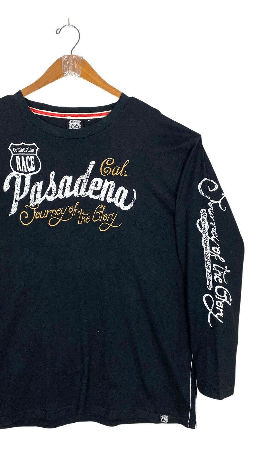 Route 66 Rare‼️ Route 66 Pasadena Sweatshirt Big Logo Size US L / EU 52-54 / 3 - 5 Thumbnail