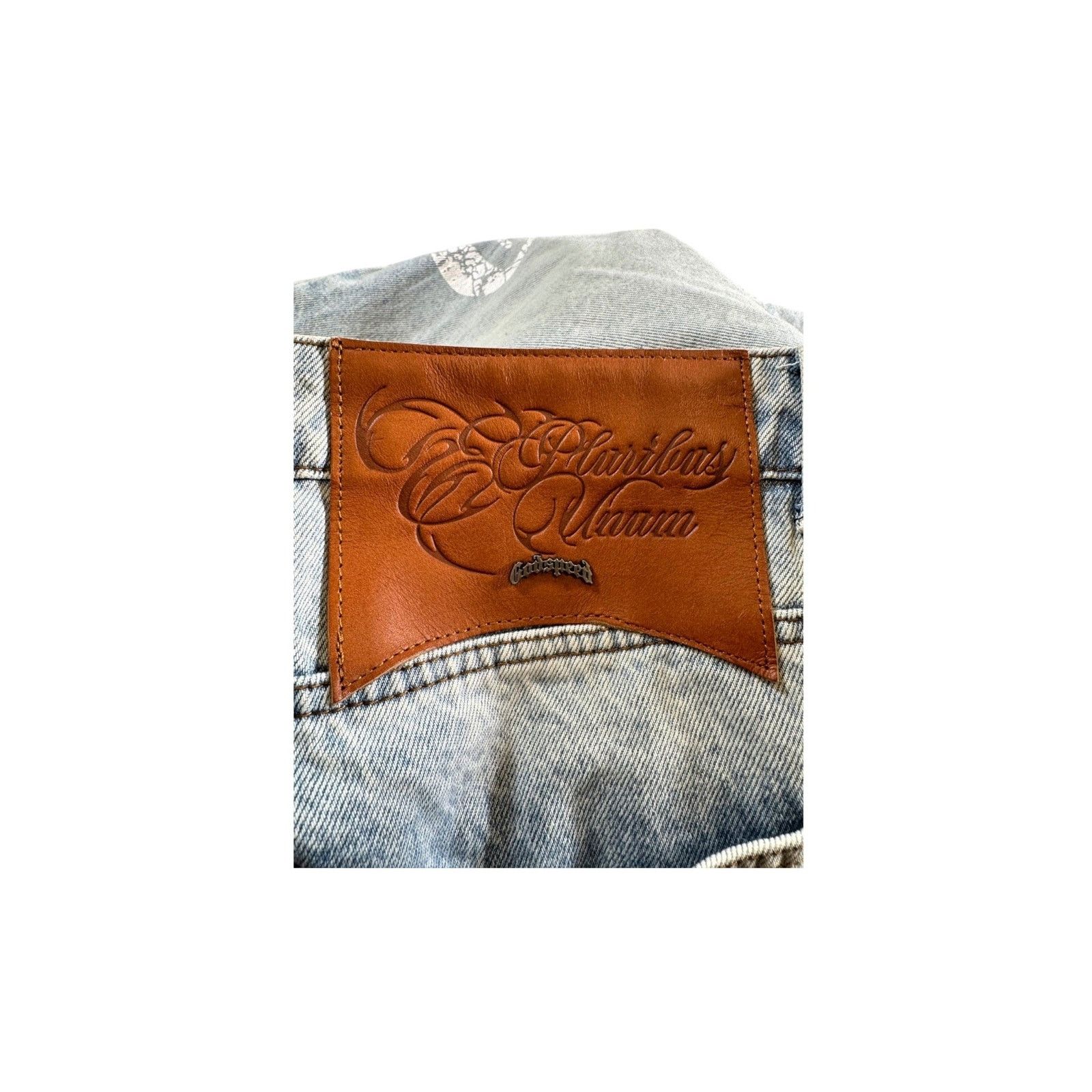 Godspeed Godspeed "OG Logo Flared" Light Wash Jeans Size US 38 / EU 54 - 3 Thumbnail