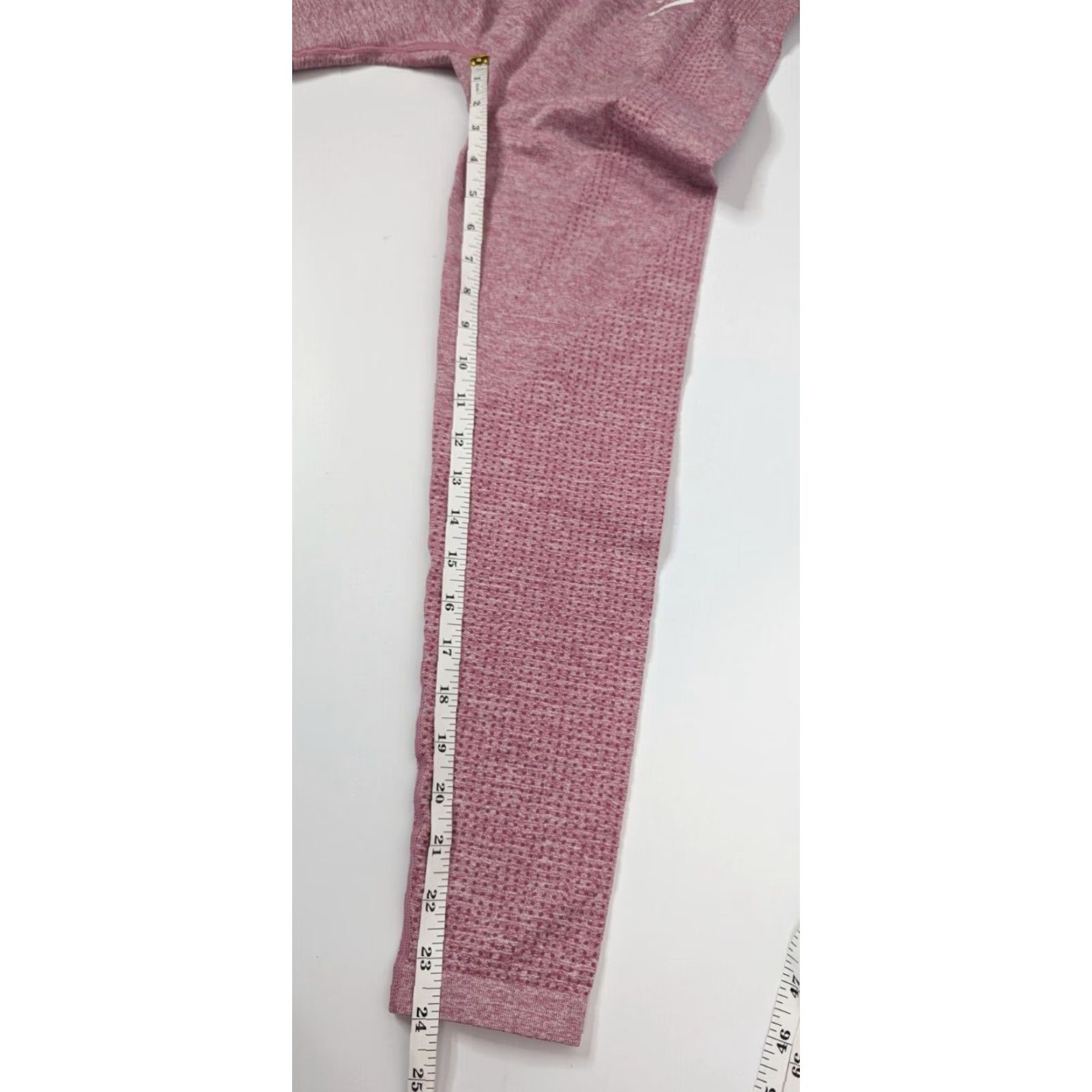 Gymshark Gymshark Leggings Women S Pink Seamless Vital Contour Compression Activewear Logo 90s? Size 28" / US 6 / IT 42 - 6 Thumbnail