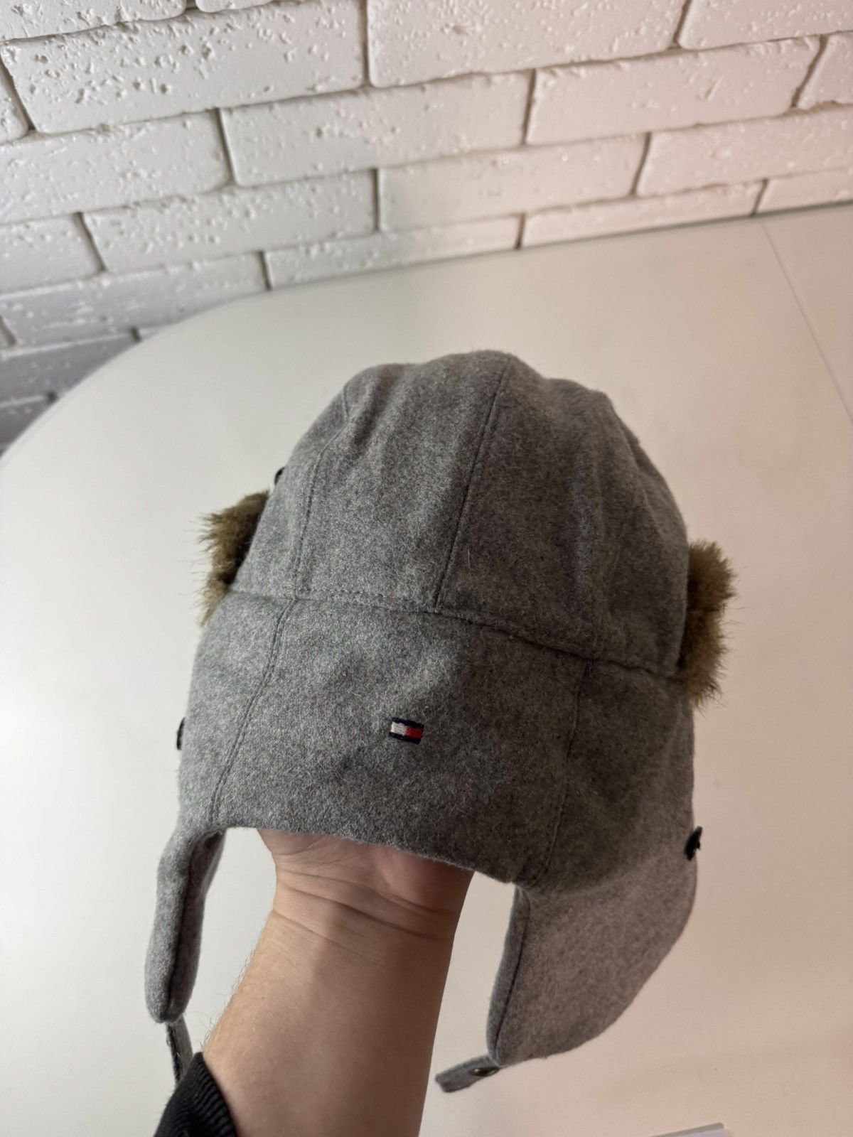 Tommy Hilfiger Tommy Hilfiger Ushanka hat Size ONE SIZE - 3 Thumbnail