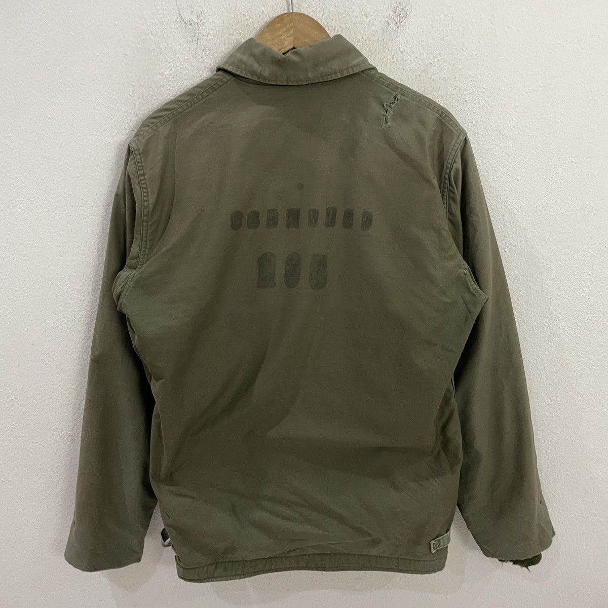 American Apparel Vintage 90s US Military Cold Weather Jacket OG DLA Issue Size US M / EU 48-50 / 2 - 1 Thumbnail