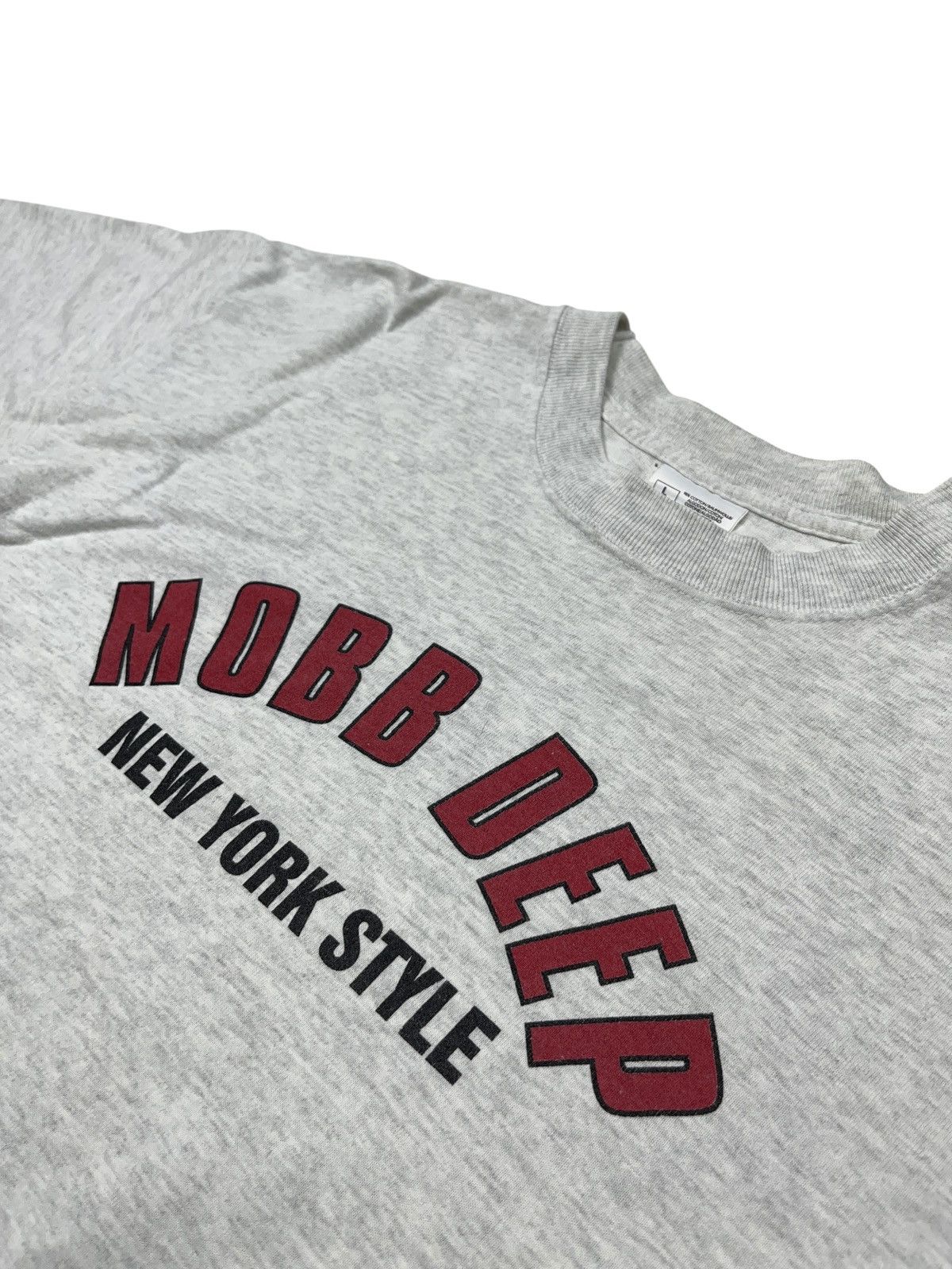 Rap Tees Vintage 90s Mobb Deep Hell On Earth Rap Hip-Hop T-shirt Size US L / EU 52-54 / 3 - 3 Thumbnail