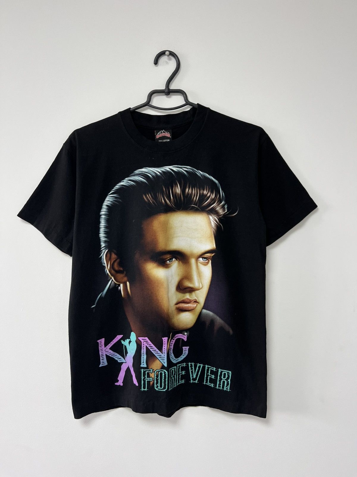 Vintage Vintage 90’s Elvis Presley Rock n Roll King Mens Rare sz M Size US M / EU 48-50 / 2 - 4 Thumbnail